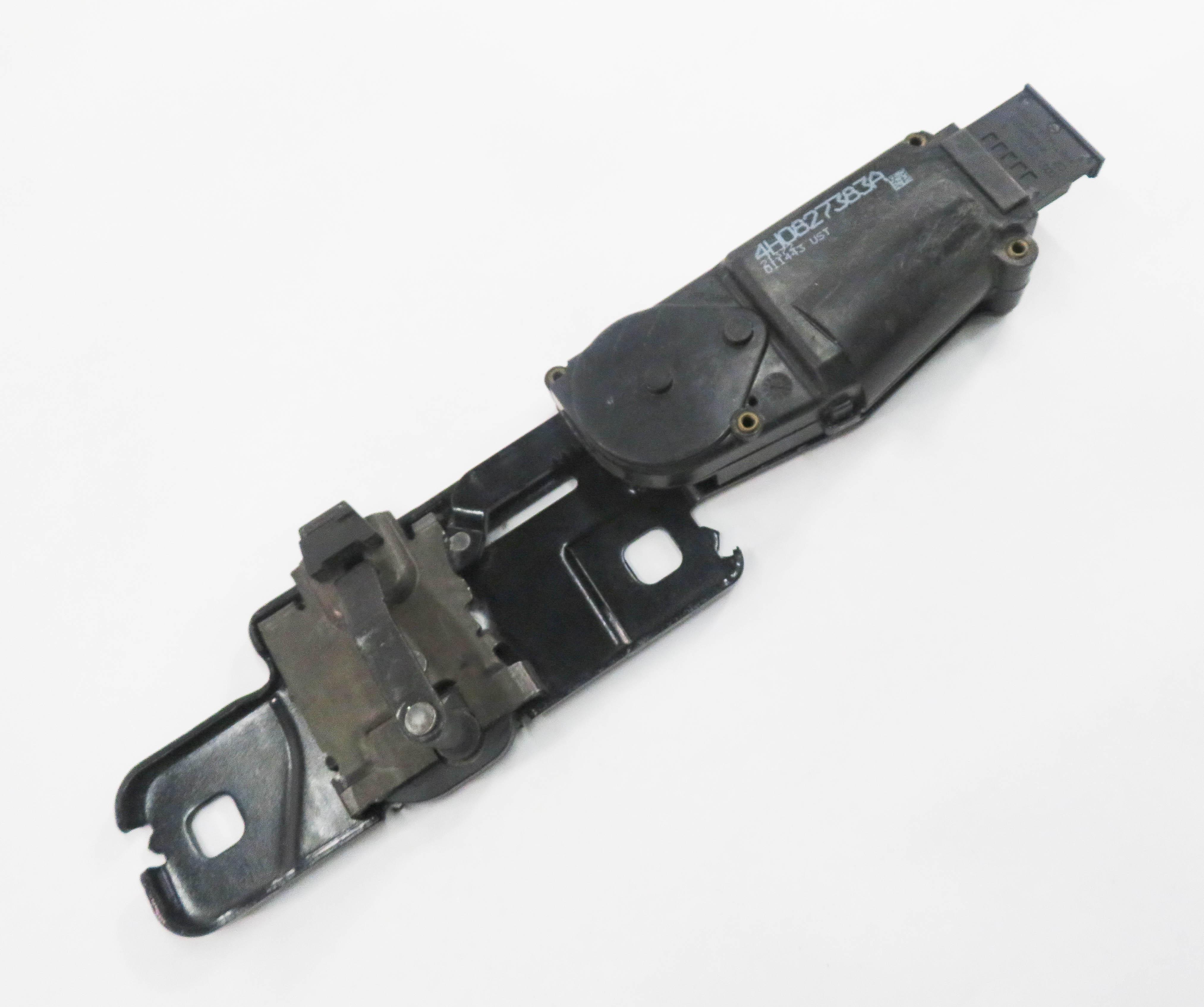 2013 AUDI A7 (C7 4G8) REAR TRUNK LOCK LATCH ACTUATOR MOTOR STRIKER PLATE — exact item pictured