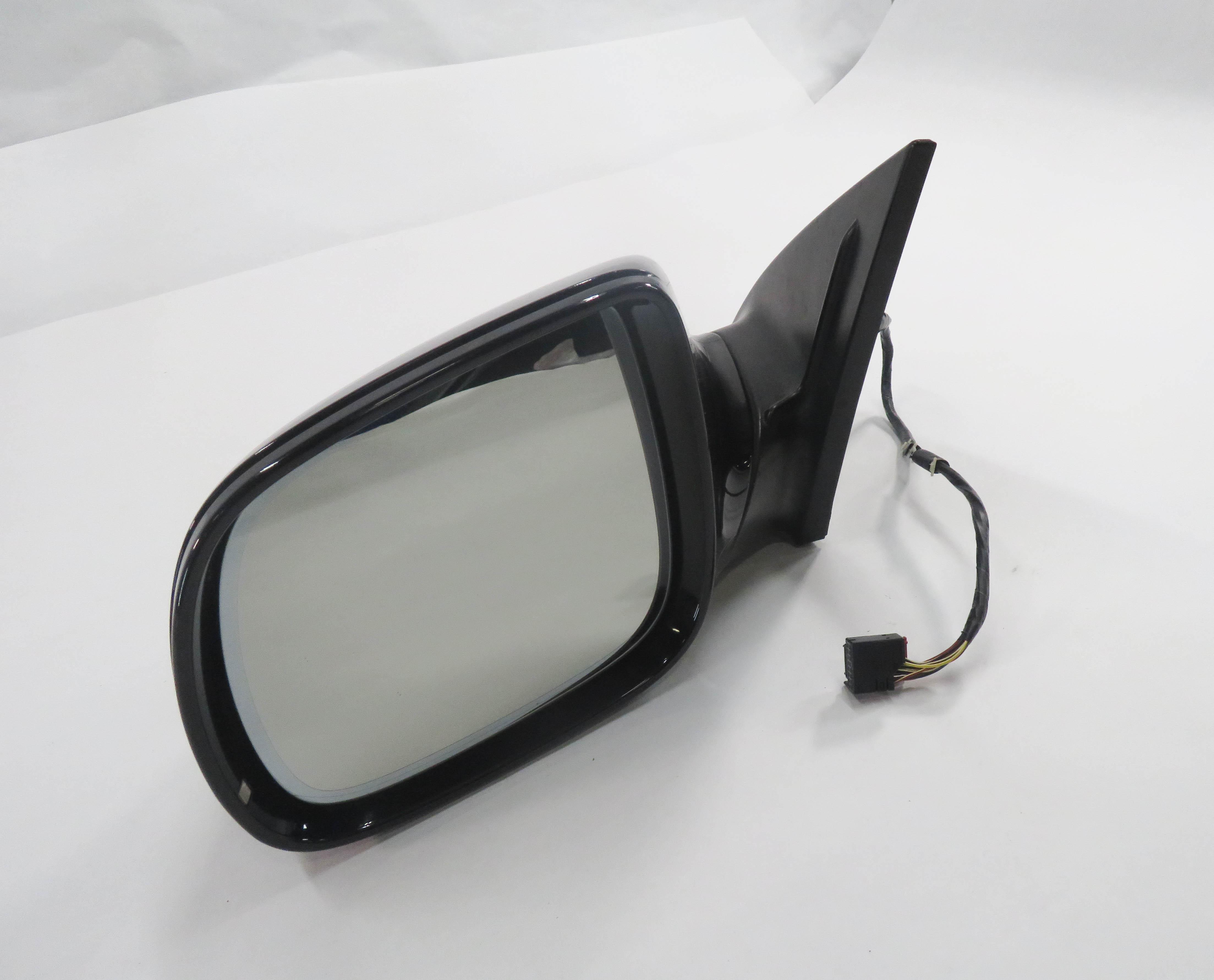 2010-2012 AUDI Q7 (4L) LEFT P-FOLD AUTODIM MEMORY DOOR MIRROR (DEEP BLACK 2T) — exact item pictured