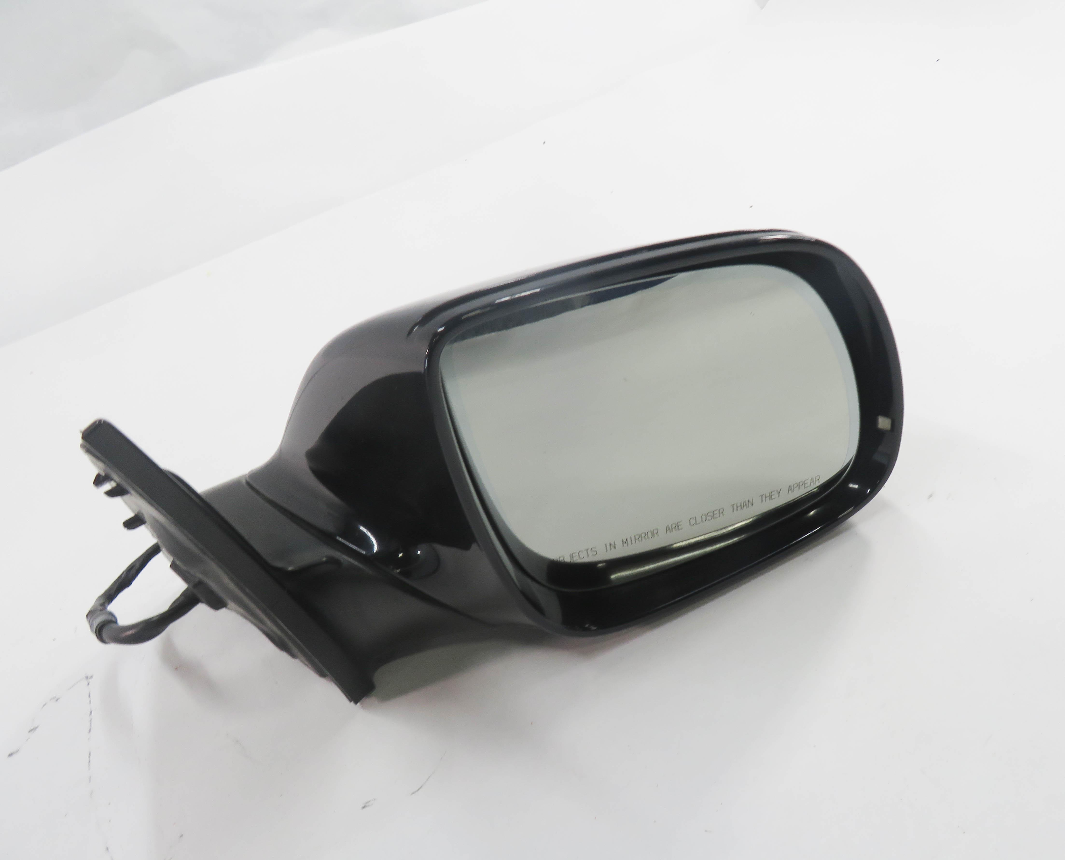 2010-2012 AUDI Q7 (4L) RIGHT P-FOLD AUTODIM MEMORY DOOR MIRROR (DEEP BLACK 2T) — exact item pictured