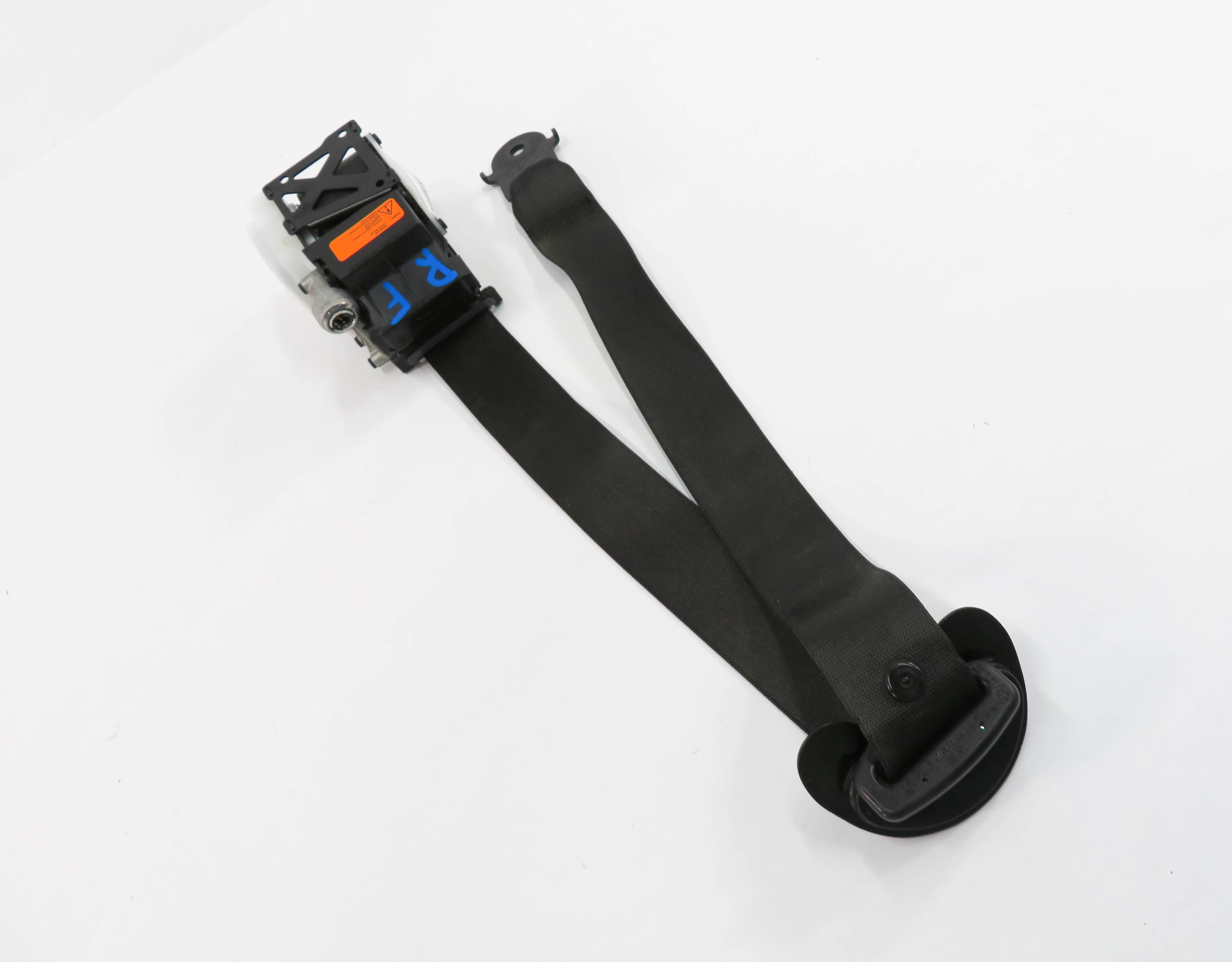 2007-2014 BMW X5 X6 X5M X6M (E70 E71) RIGHT FRONT SEATBELT RETRACTOR (BLACK) — exact item pictured