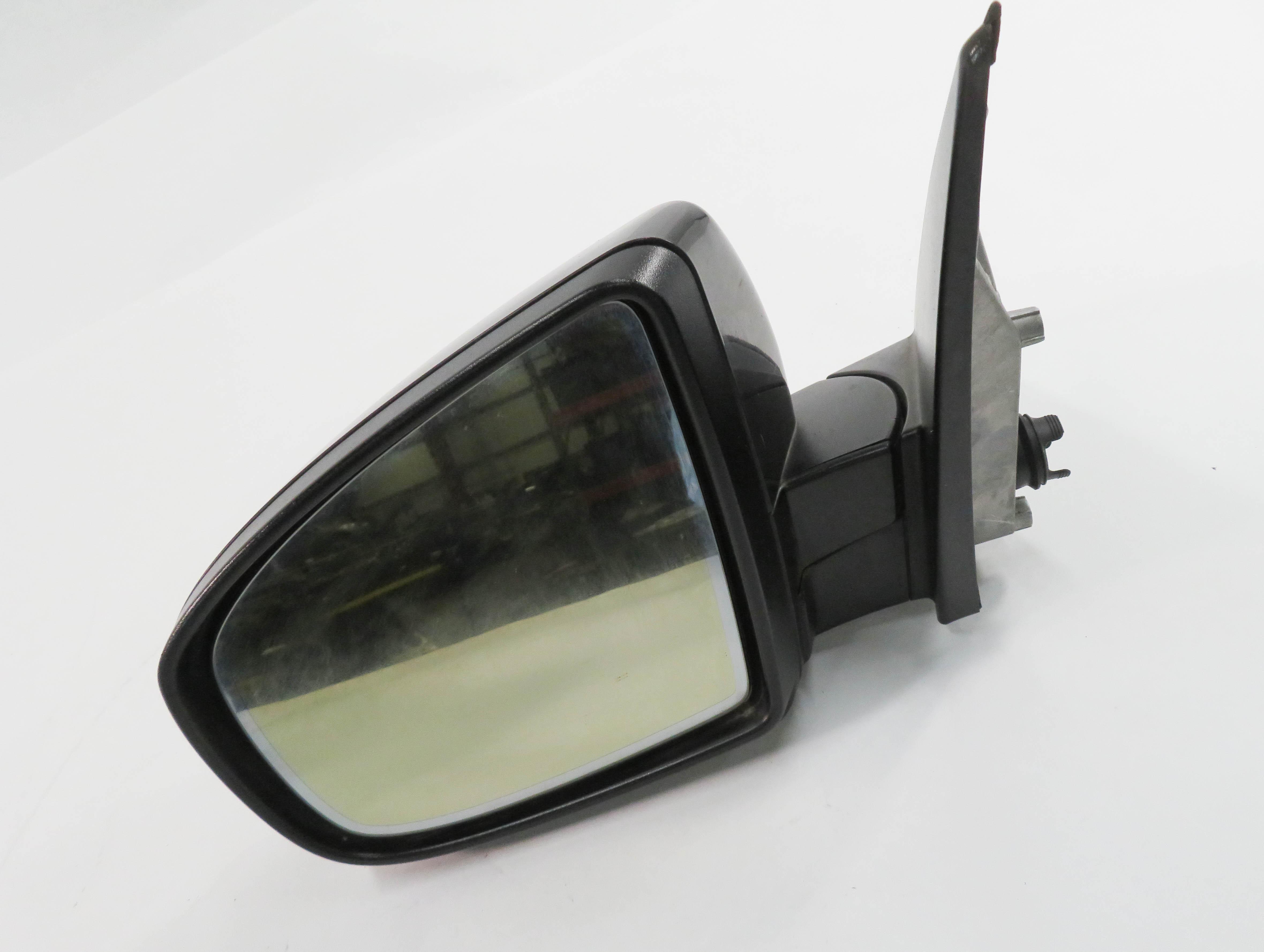 2007-2013 BMW X5 (E70) LEFT DRIVER P-FOLD AUTO DIM HEATED DOOR MIRROR (BLACK) — exact item pictured