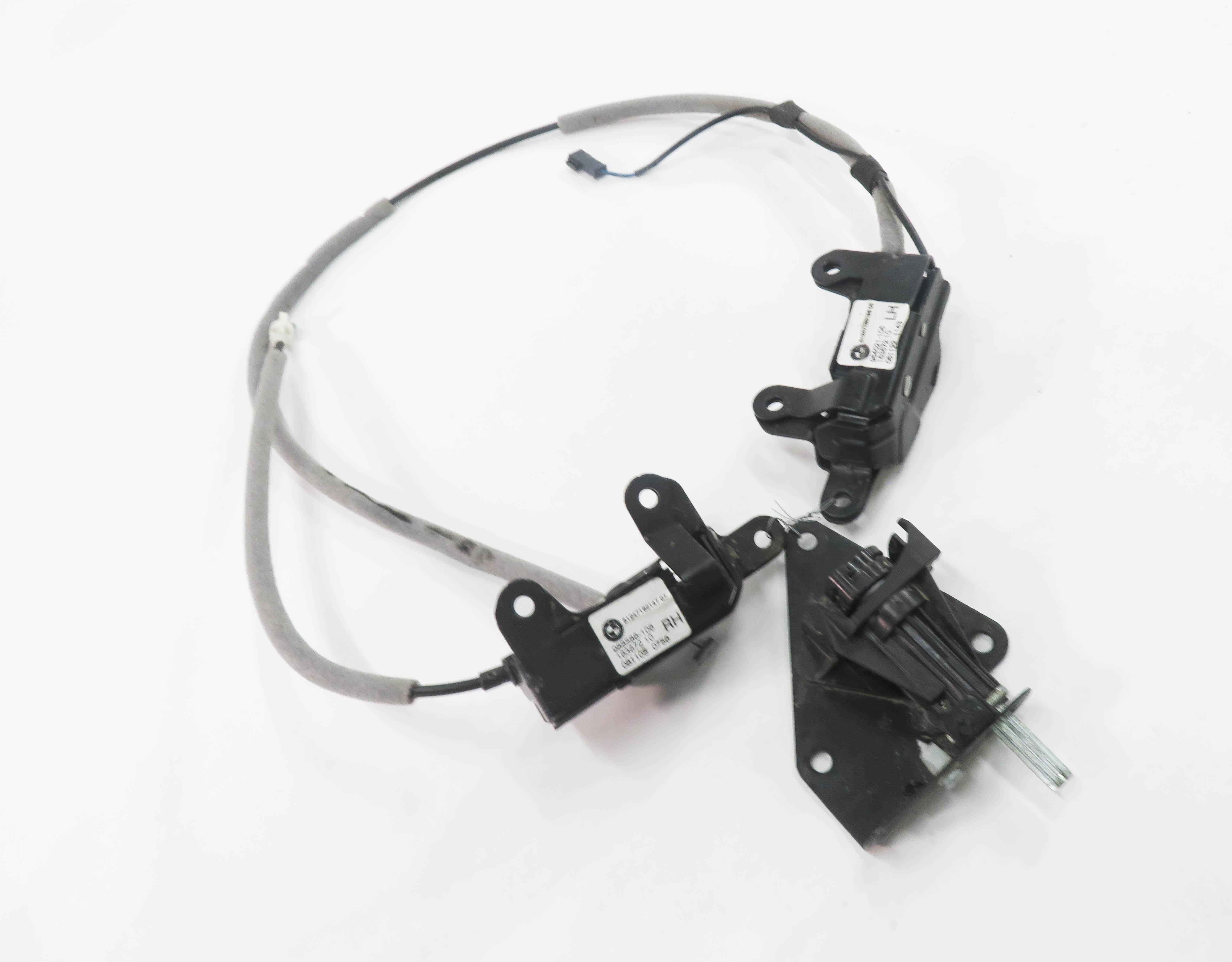 2009 BMW X5 (E70) REAR HATCH TAILGATE LOCK LATCH ACTUATOR SET w/ CABLE — exact item pictured