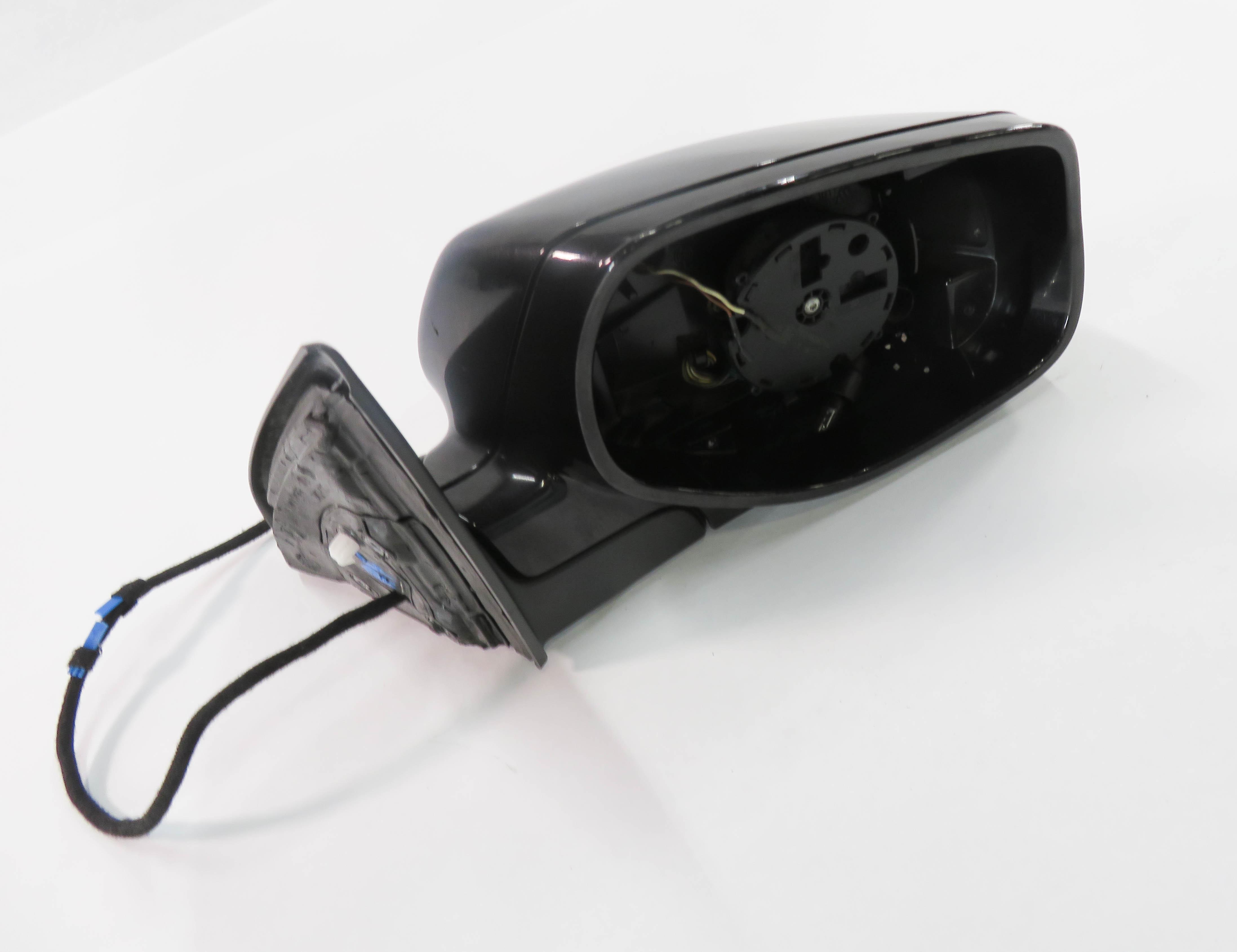 2008-2010 PORSCHE CAYENNE (957) RIGHT PFOLD HEAT AUTODIM MEM DOOR MIRROR (BLACK) — exact item pictured
