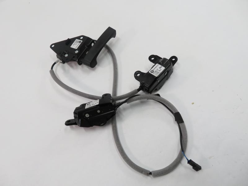 2011 BMW X5 (E70) REAR TAILGATE RELEASE HANDLE w/ LATCHES — exact item pictured