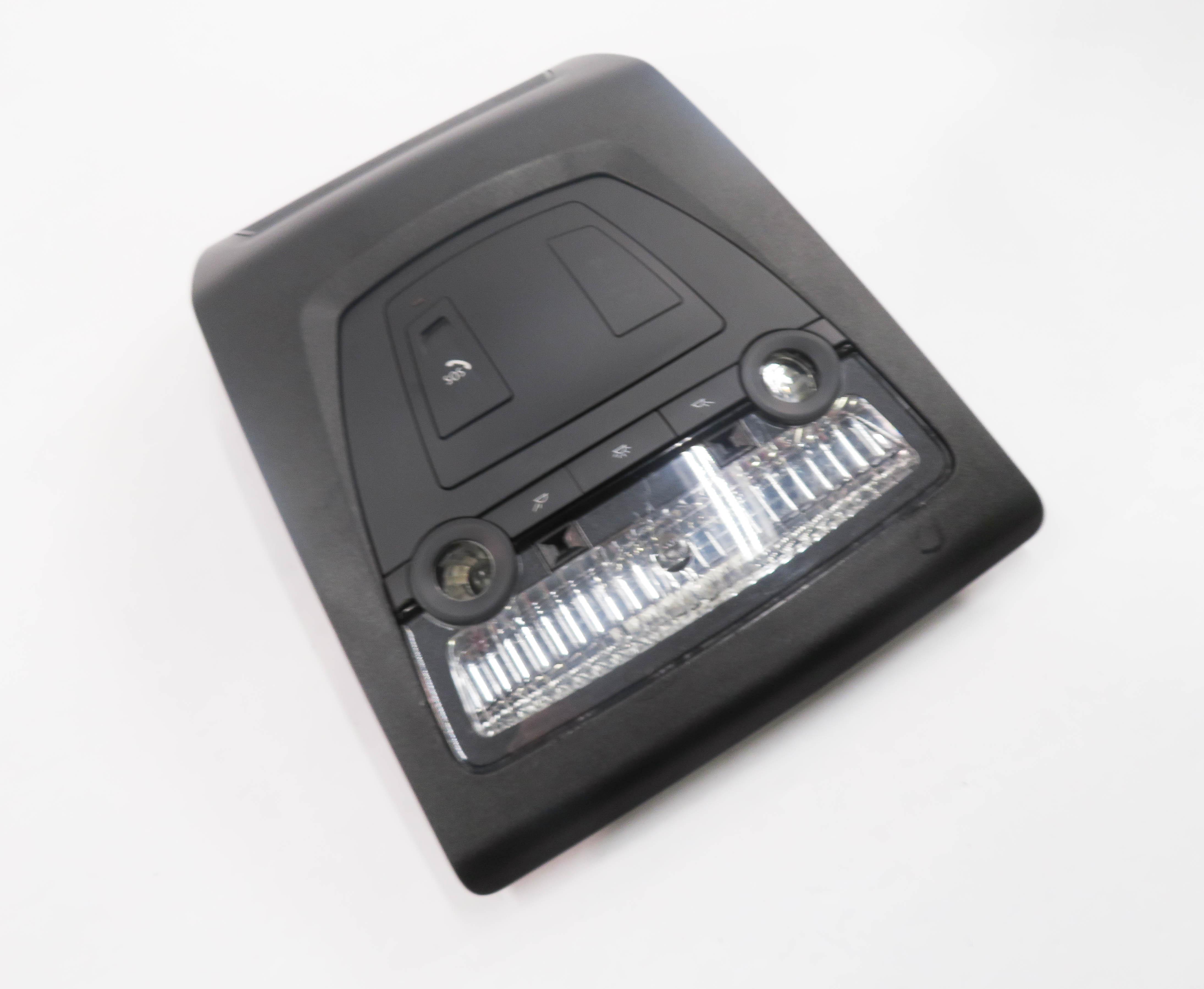 2014 BMW M6 ///M (F06) FRONT DOME LIGHT MAP READING COURTESY LIGHT LAMP (BLACK) — exact item pictured