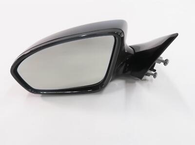 12-15 BMW M6 ///M (F06 F12 F13) LEFT P-FOLD MEMORY BLIND SPOT DOOR MIRROR BLACK — exact item pictured