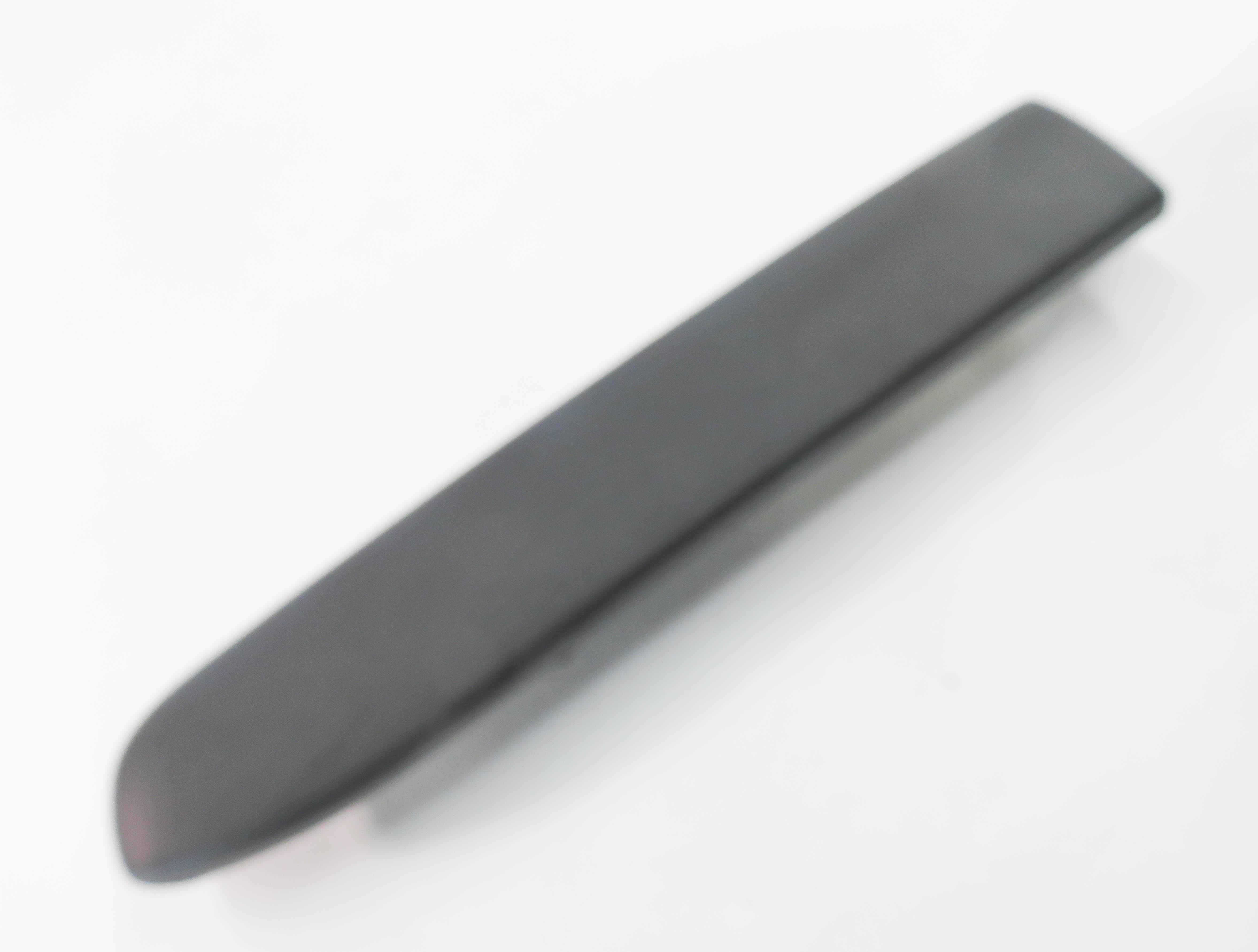 2010 MERCEDES S400 (W221) RIGHT REAR DOOR ARMREST (BLACK LEATHER) — exact item pictured
