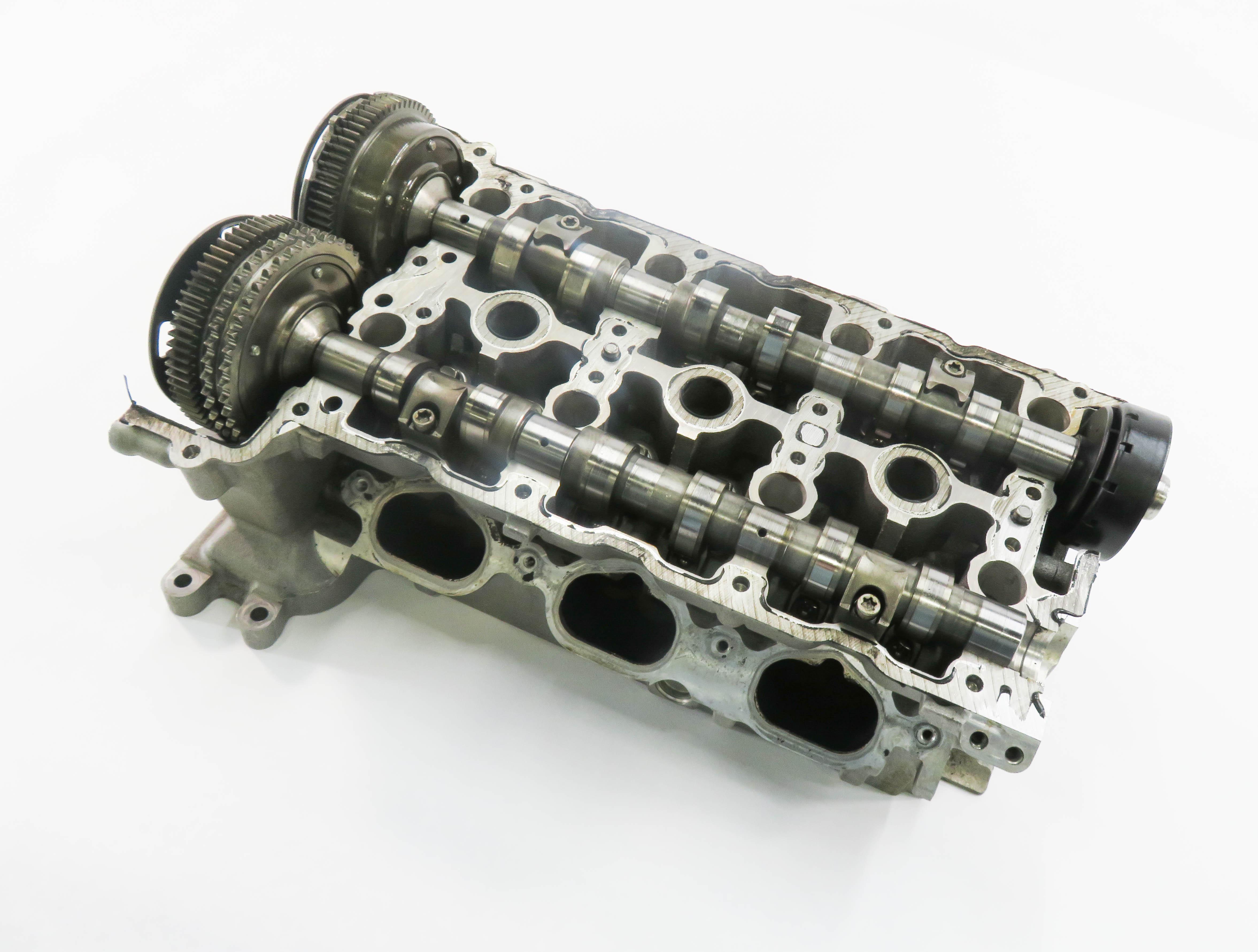 10-13 MERCEDES ML450 S400 HYBRID (W164 W221) 3.5L ENGINE - RIGHT CYLINDER HEAD — exact item pictured