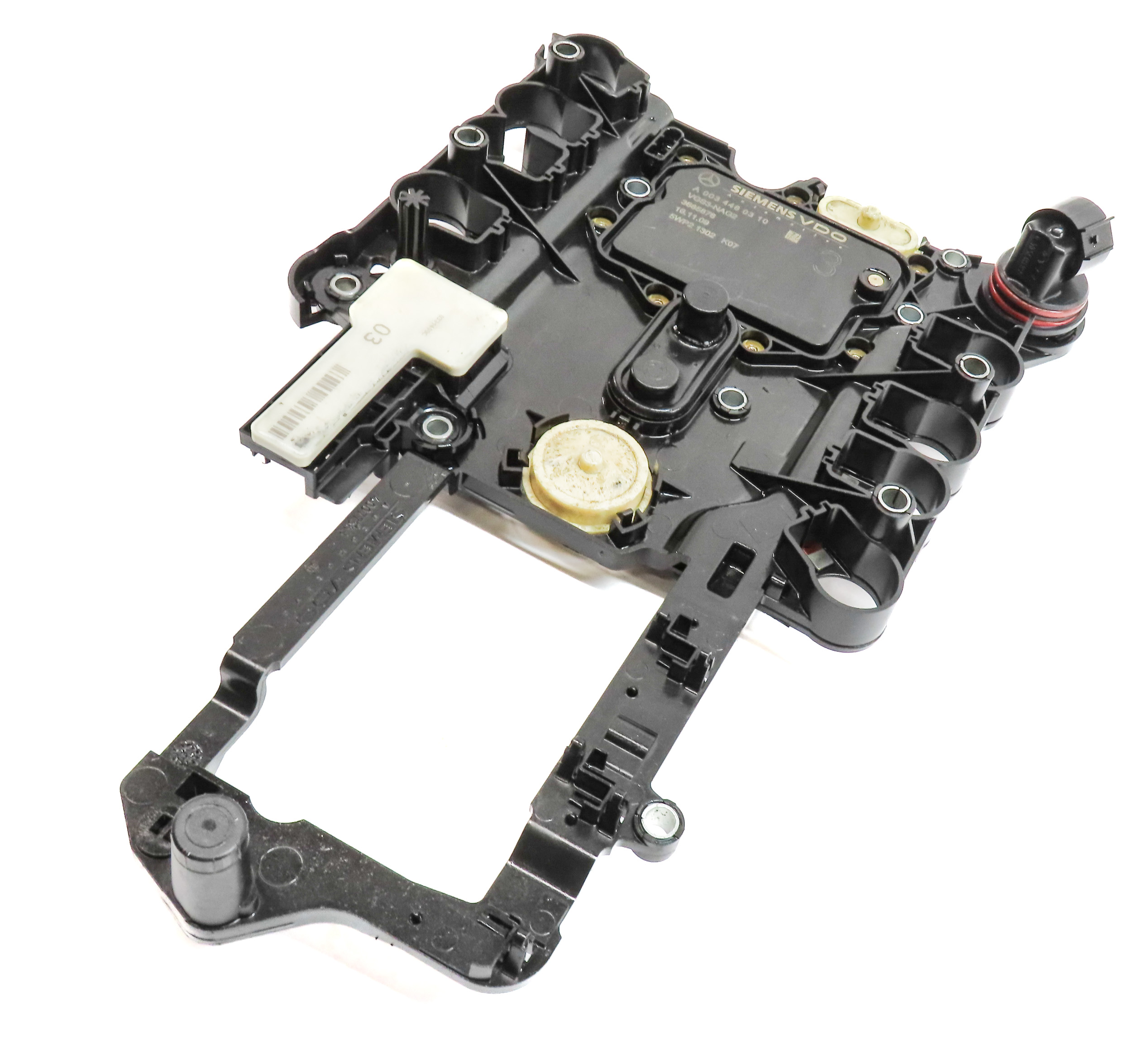10-12 MERCEDES S400 (W221) HYBRID 722.9 AUTOMATIC TRANSMISSION CONDUCTOR PLATE — exact item pictured