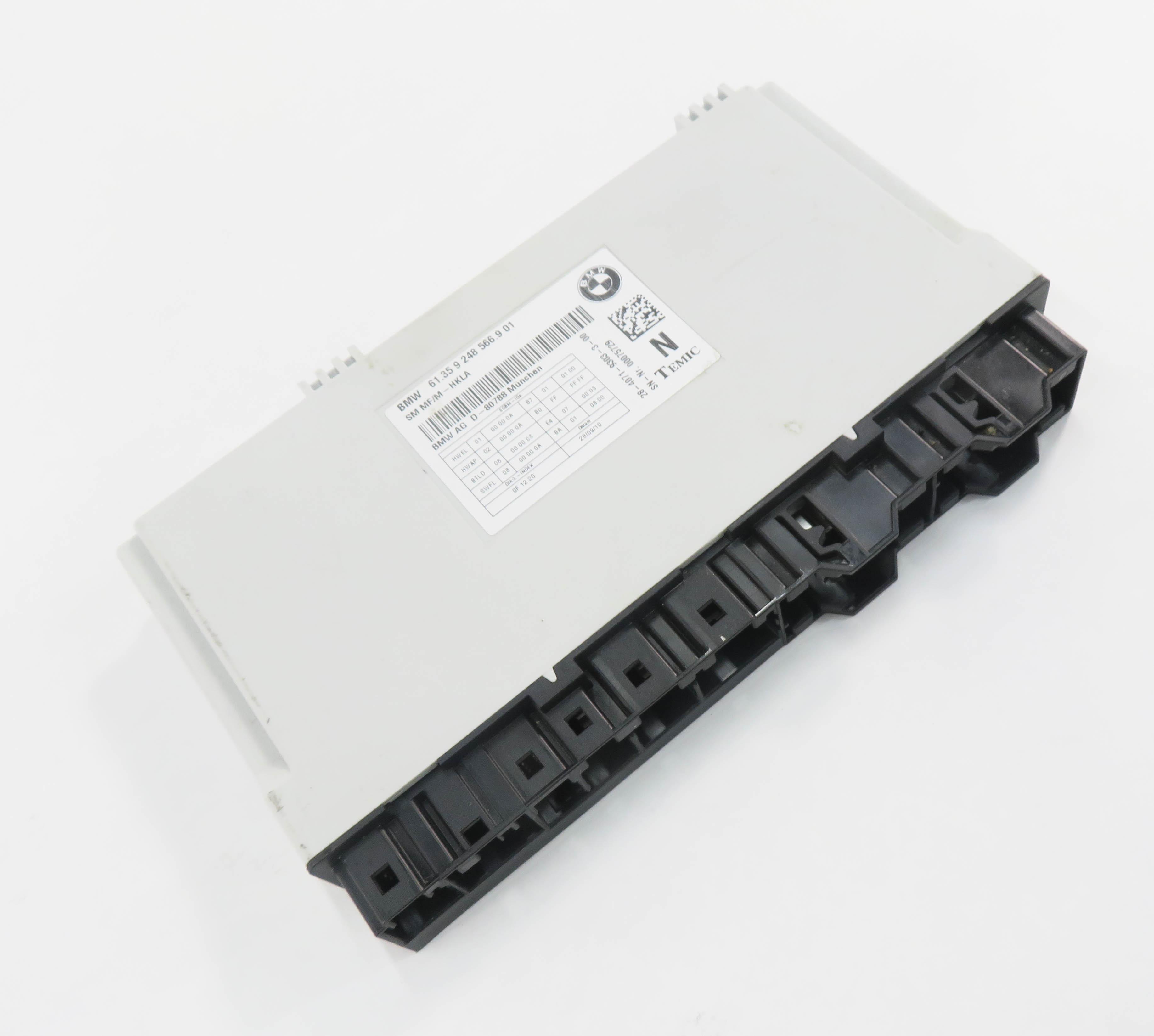2010-2017 BMW 528i 535i 550i 650i 740i 750i (F01 F10) COMFORT MEMORY SEAT MODULE — exact item pictured