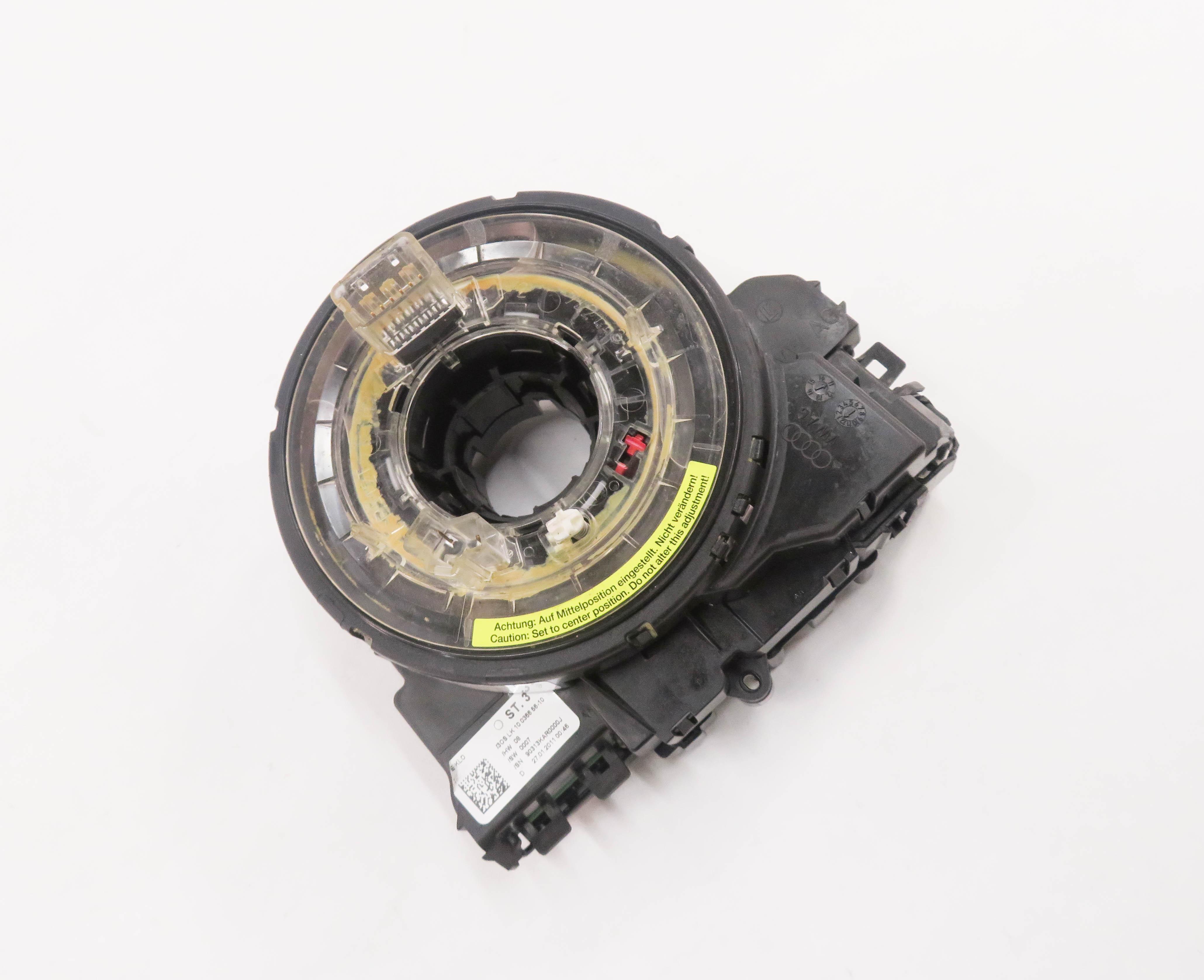 2011 AUDI A8 (D4 4H) DRIVER STEERING COLUMN WHEEL SRS CLOCKSPRING SLIP RING — exact item pictured