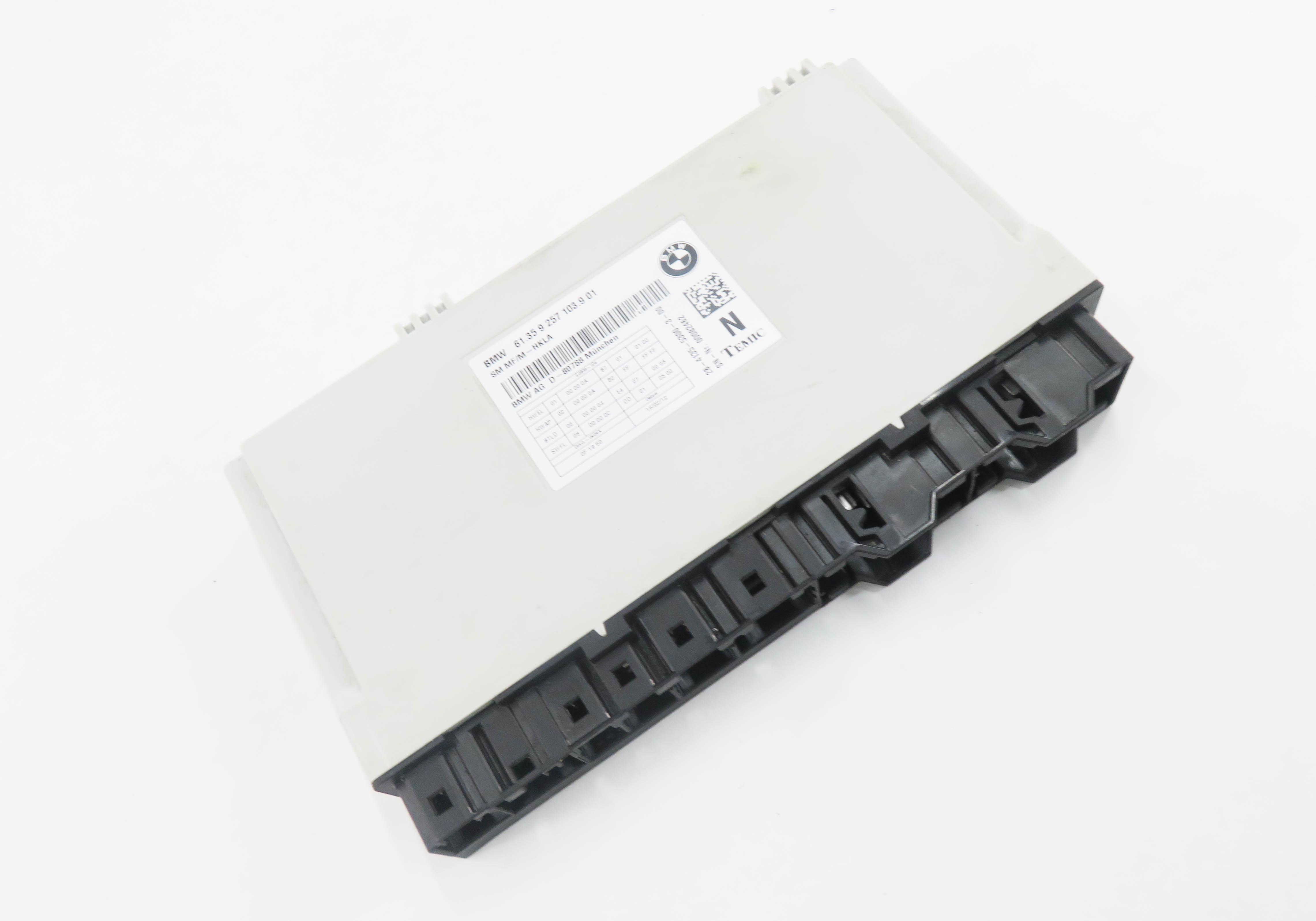 2010-2017 BMW 528i 535i 550i 650i 740i 750i (F01 F10) COMFORT MEMORY SEAT MODULE — exact item pictured