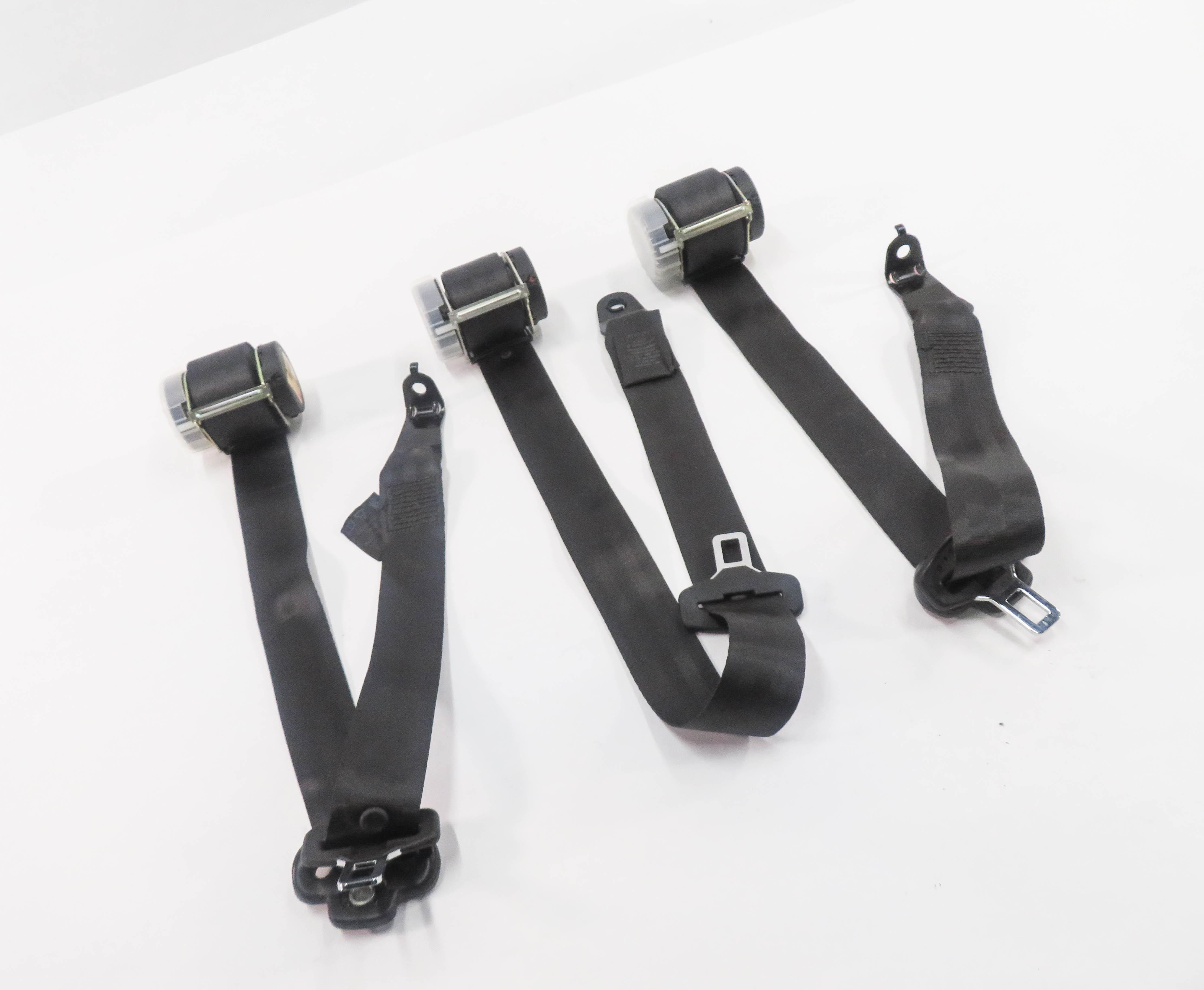 2007 RANGE ROVER SPORT (L320) REAR 2nd SECOND ROW SEAT SEATBELT RETRACTOR SET-3 — exact item pictured