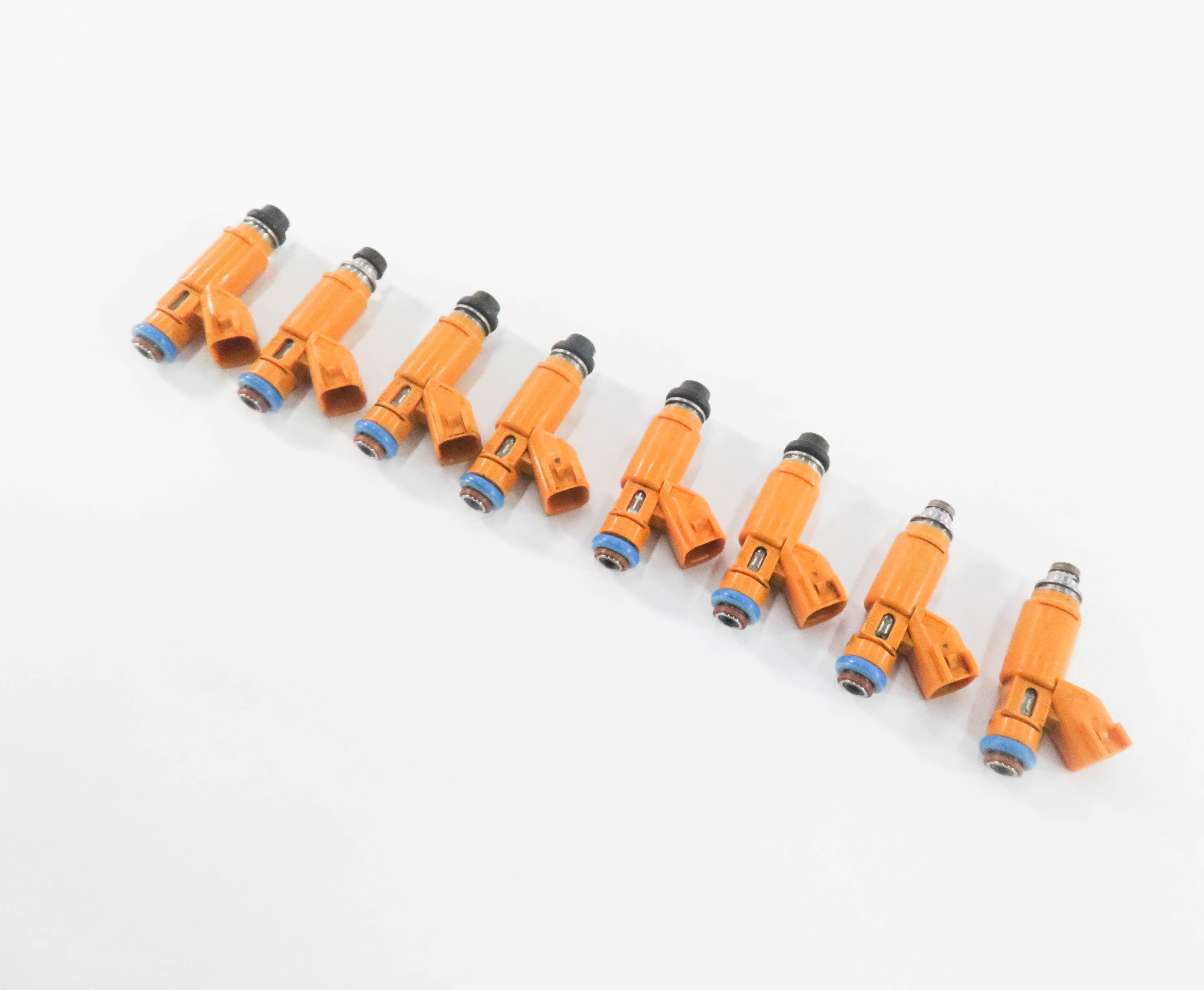 2005-2009 LR3 - RANGE ROVER SPORT (L320 L322) 4.4L V8 ENGINE FUEL INJECTOR SET 8 — exact item pictured