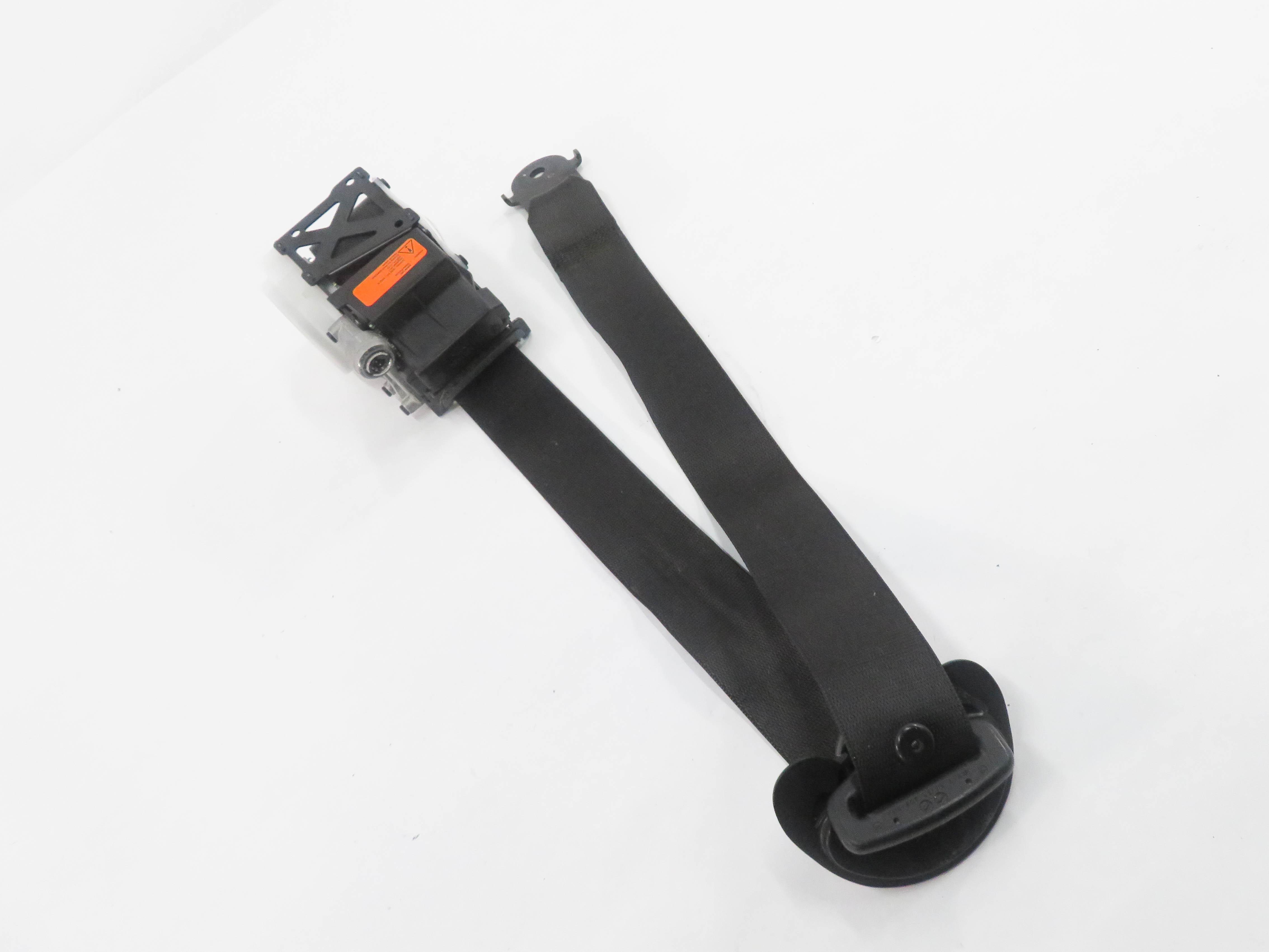 07-14 BMW X5 X6 X5M X6M (E70 E71) LEFT FRONT DRIVER SEATBELT RETRACTOR (BLACK) — exact item pictured