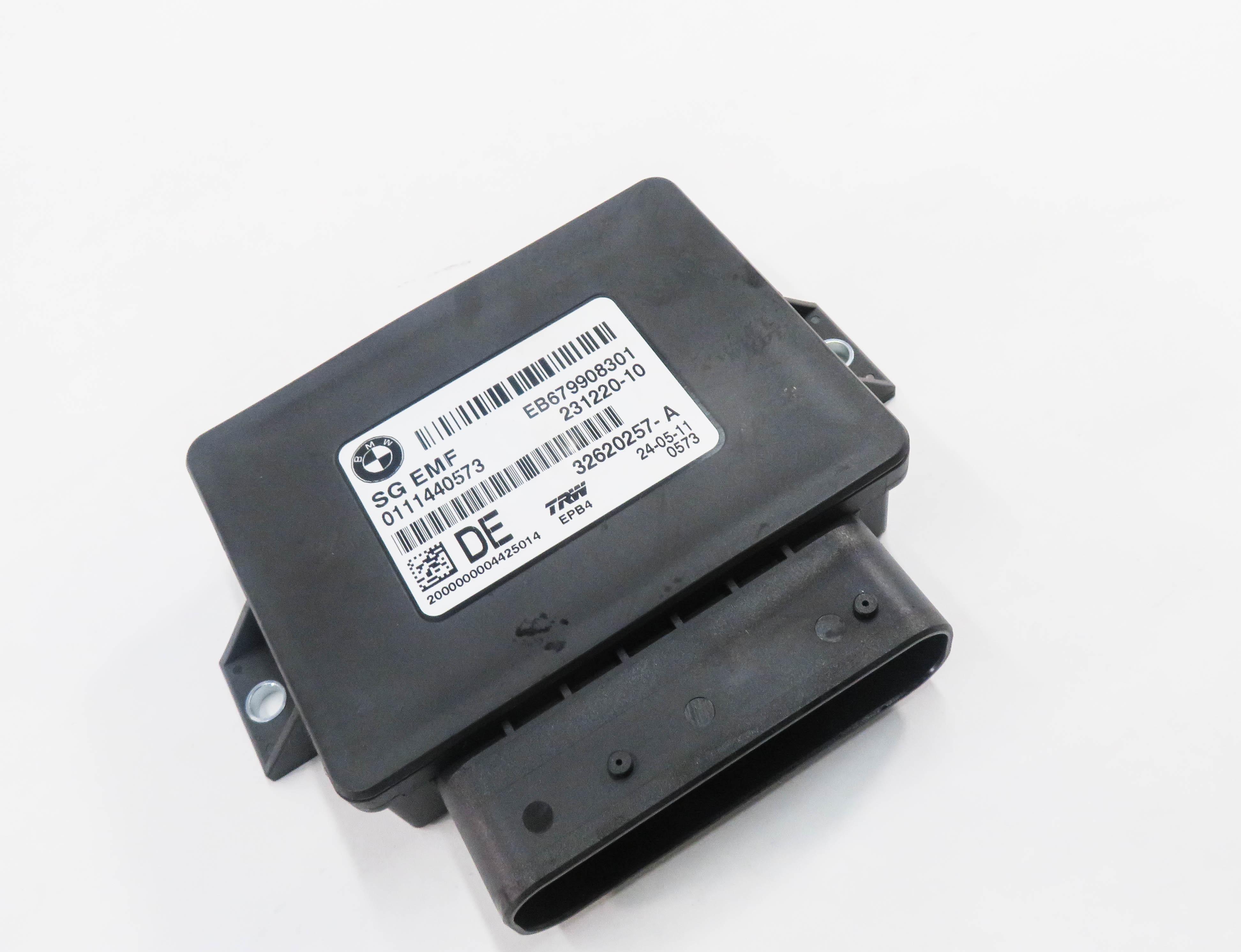 11-19 BMW 528i 535i 550i 640i 650i M5 M6 X3 X4 - PARKING BRAKE CONTROL MODULE — exact item pictured