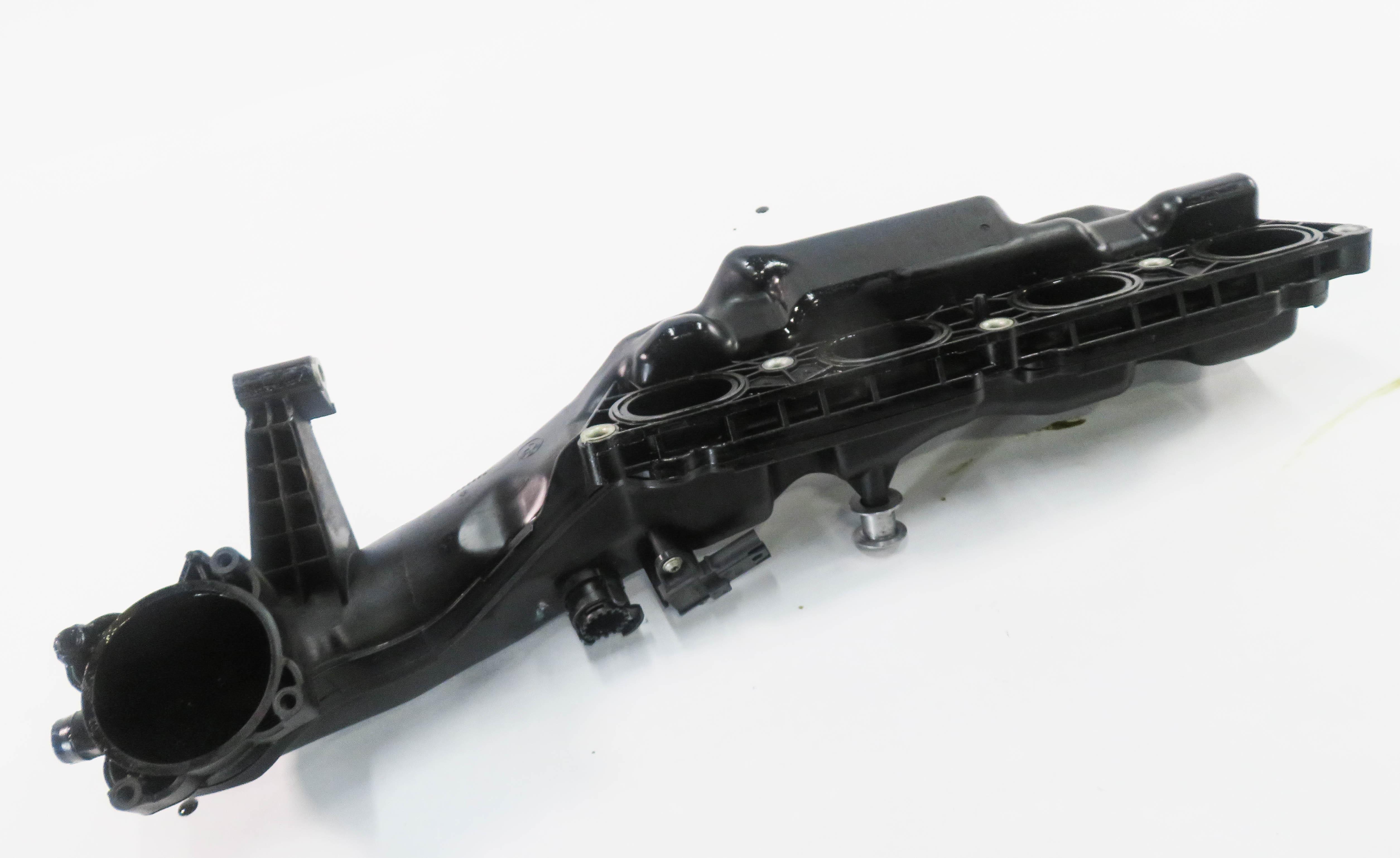 08-14 BMW 550i 650i 750i X5 X6 (F01 F10 E70 E71) 4.4L N63 - LEFT INTAKE MANIFOLD — exact item pictured