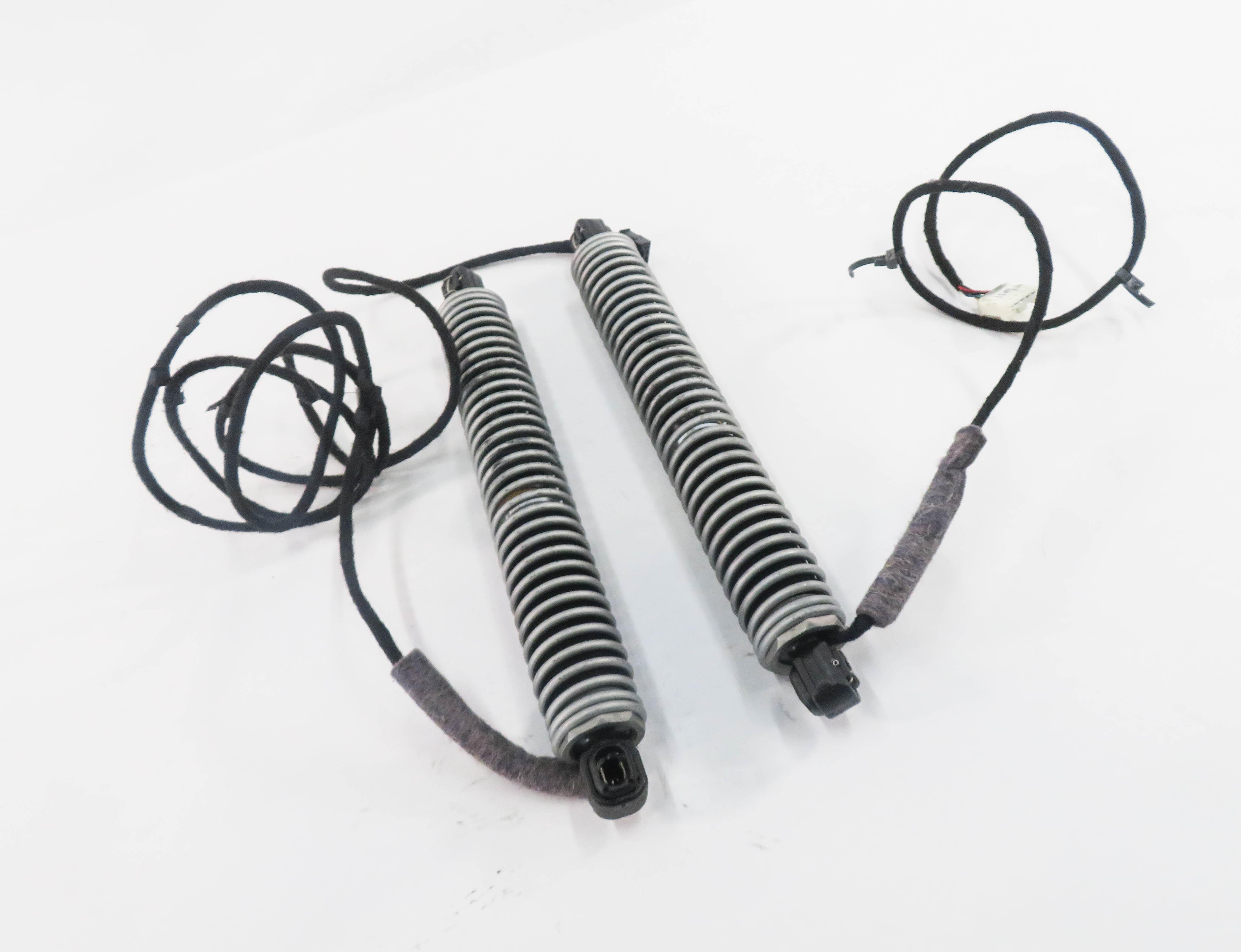 2011 BMW 550i (F10) LEFT & RIGHT REAR TRUNK SHOCK STRUT SET-2 (ELECTRIC) — exact item pictured
