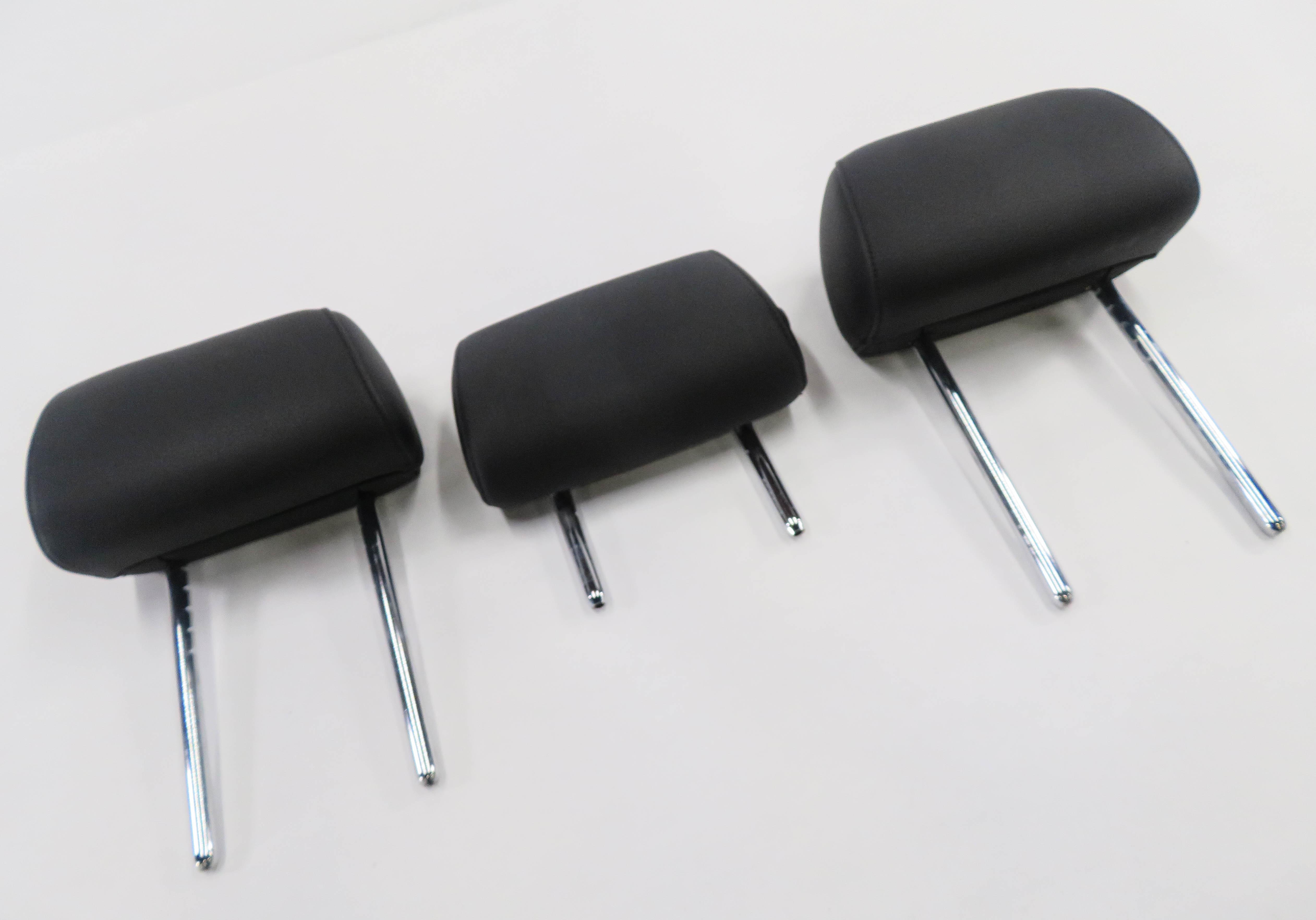 2014 BMW 535i (F10) REAR SEAT HEADREST SET-3 (BLACK DAKOTA LEATHER SW) — exact item pictured