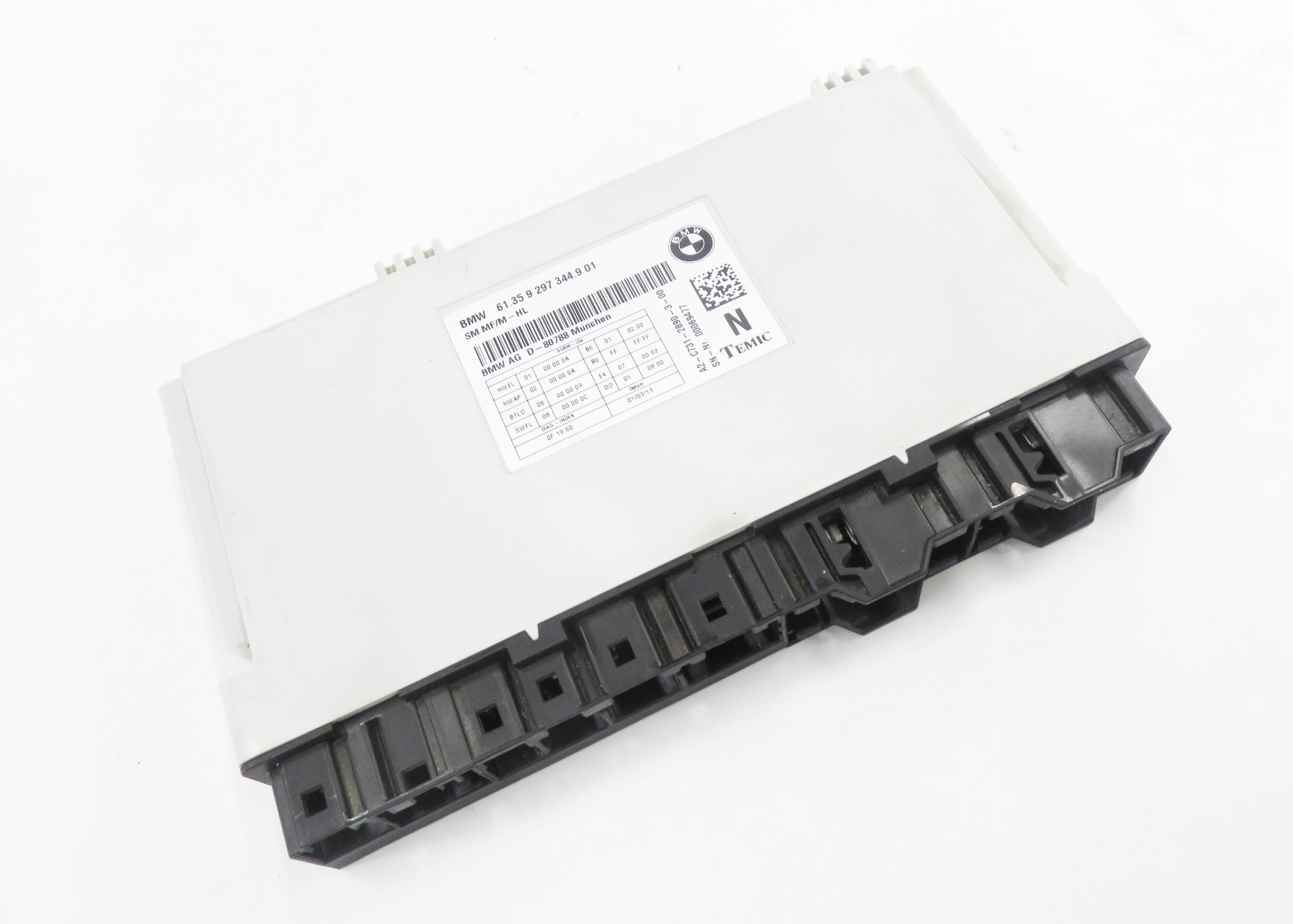2010-2017 BMW 528i 535i 550i 650i 740i 750i (F01 F10) COMFORT MEMORY SEAT MODULE — exact item pictured
