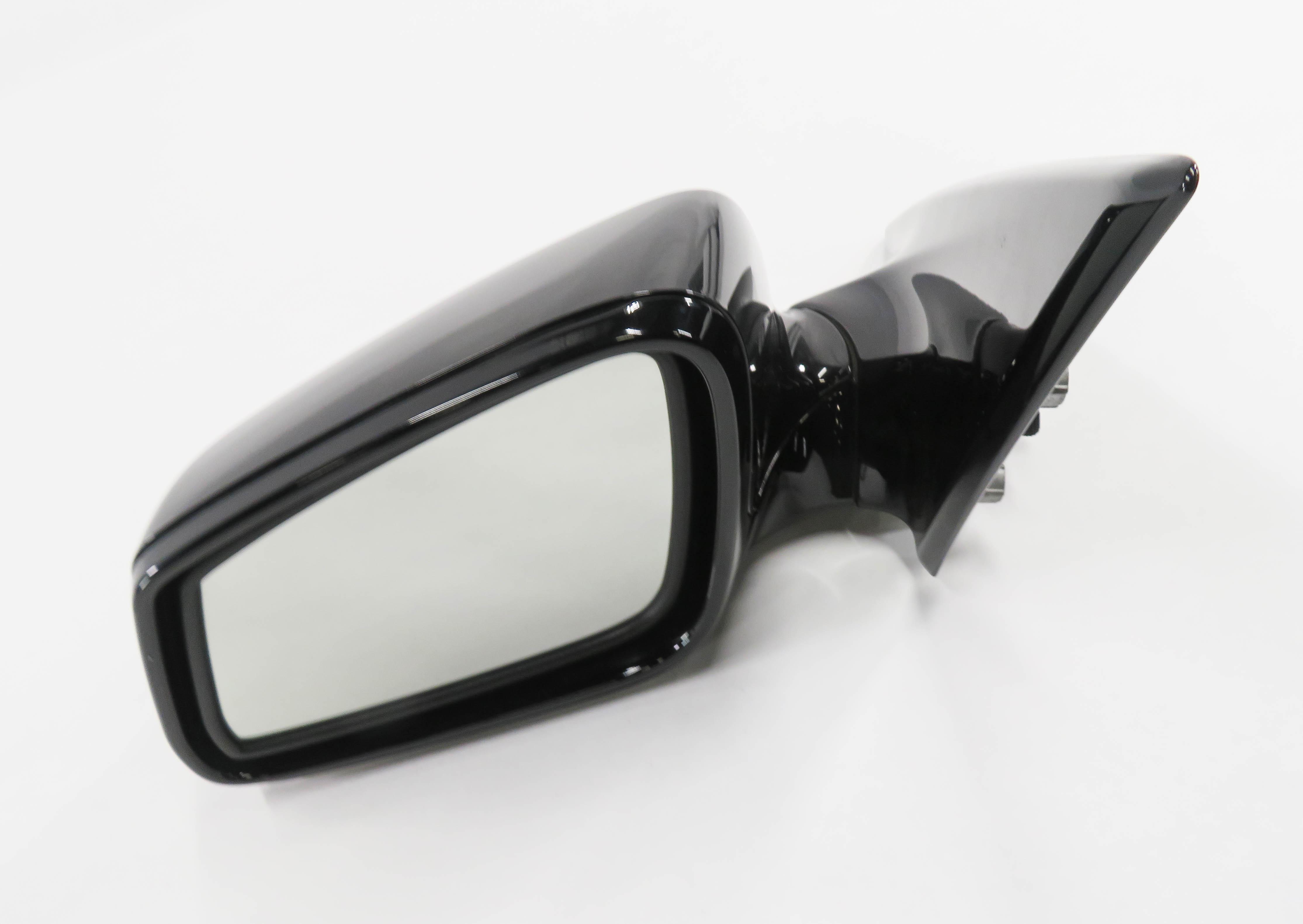 10-13 BMW 535iGT 550iGT (F07) LEFT P-FOLD HEATED MEMORY AUTODIM MIRROR (BLACK) — exact item pictured