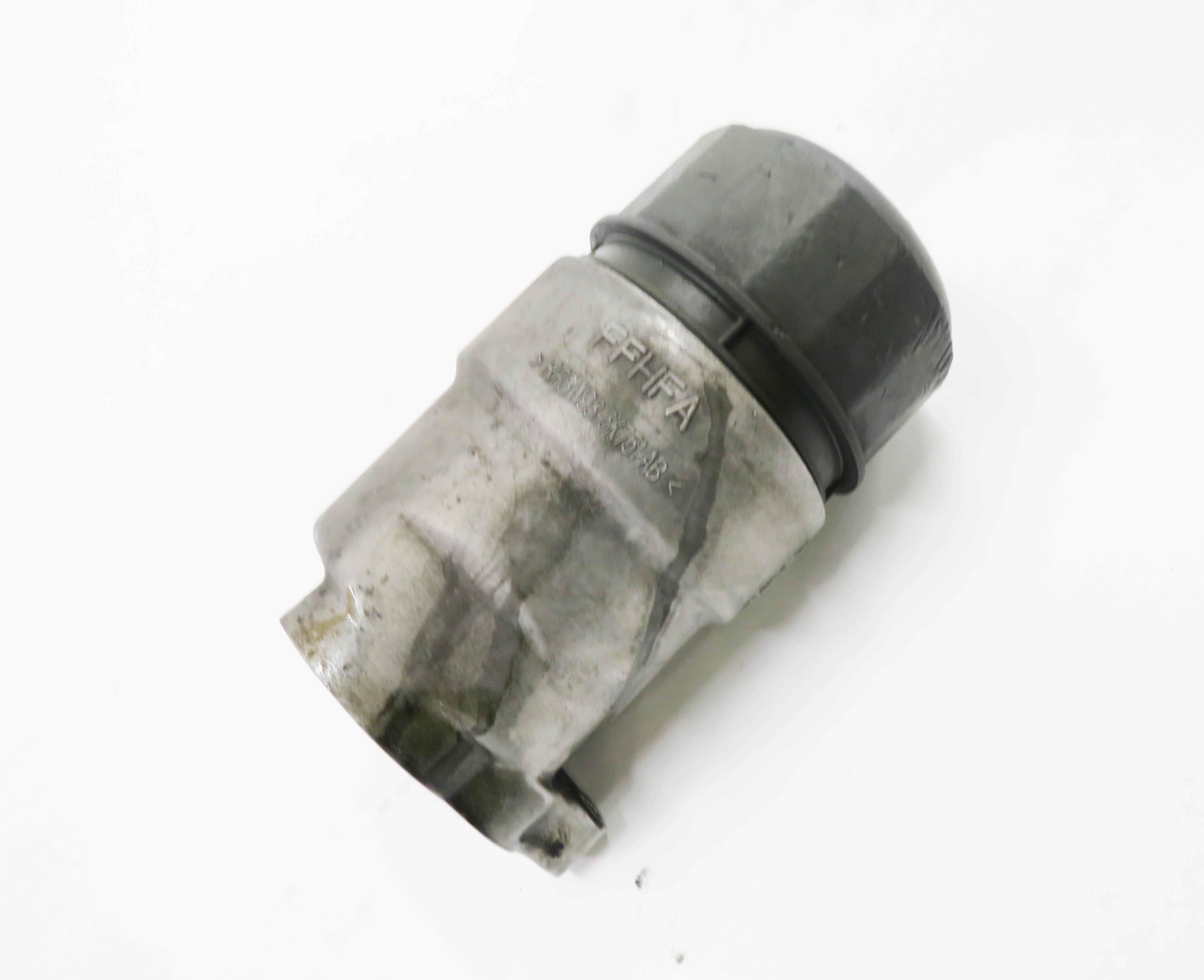 2010 LAND ROVER LR4 - 5.0L AJ133 V8 ENGINE MOTOR OIL FLUID FILTER HOUSING — exact item pictured
