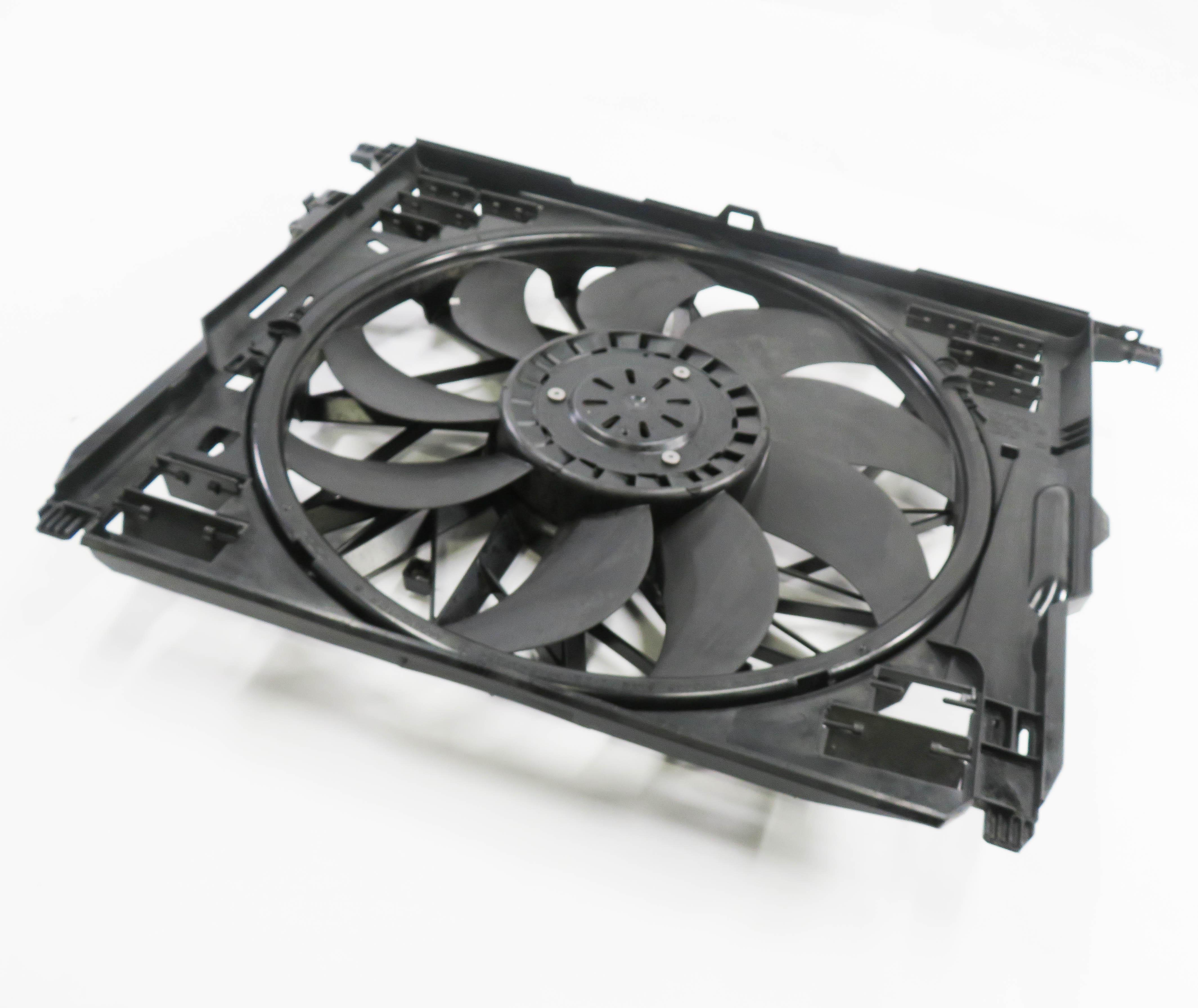2010-2018 BMW 550i 550iGT 650i 750i B7 (F01 F06 F10) 850w RADIATOR COOLING FAN — exact item pictured