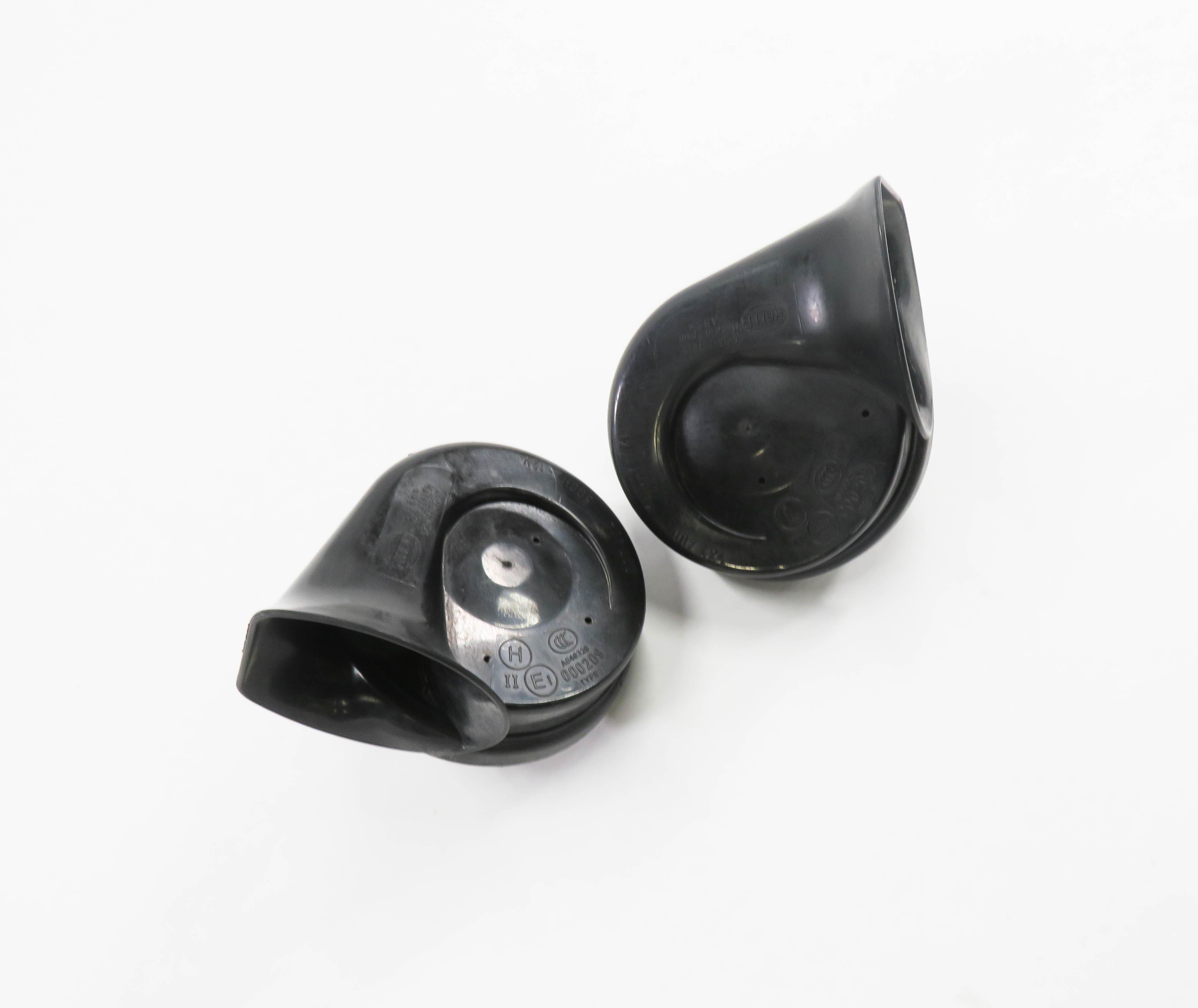 09-17 BMW 640i 650i 740i 750i 760i B6 B7 (F01 F12) HIGH & LOW TONE HORN SET-2 — exact item pictured