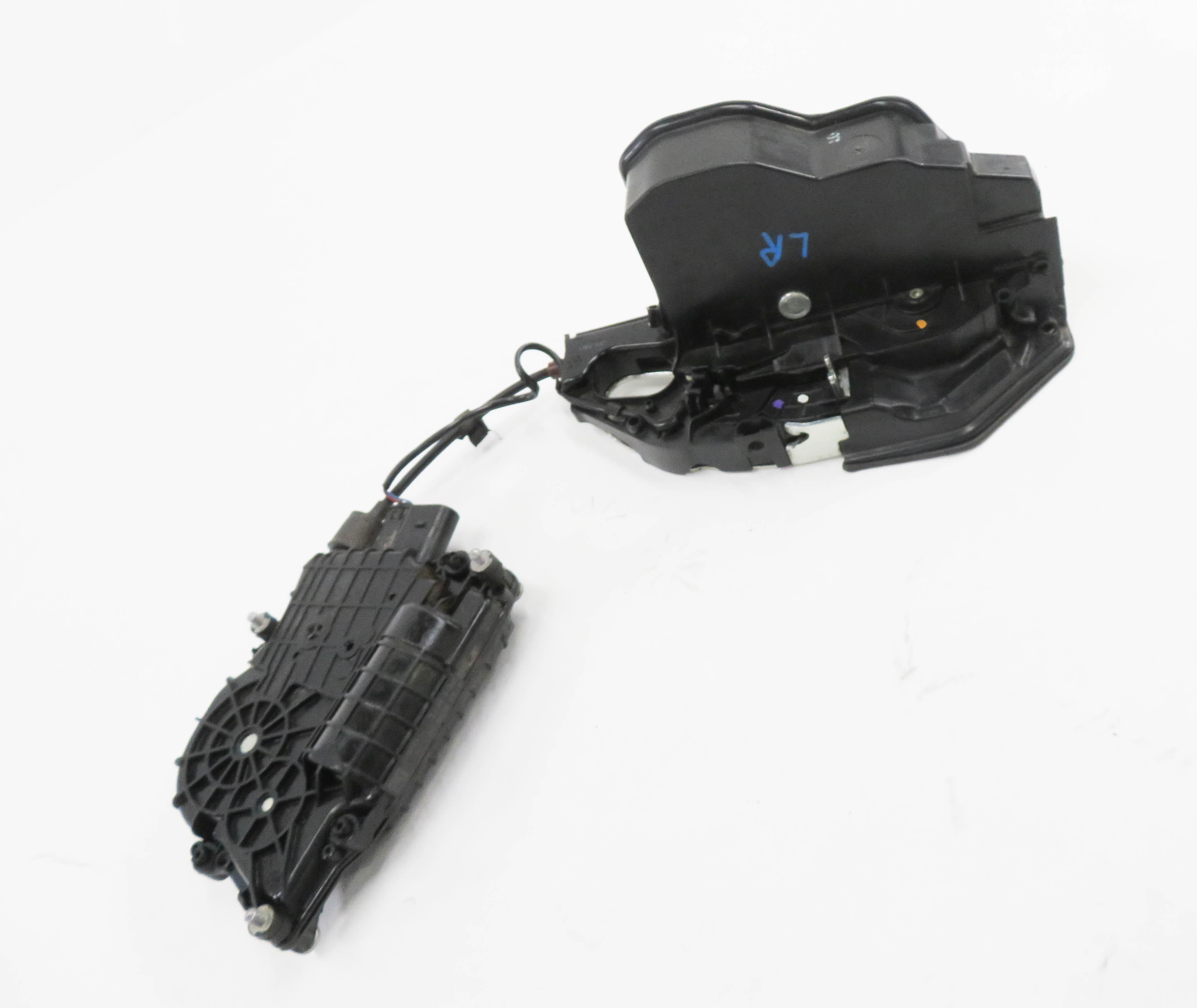 11-15 BMW 740i 750i 760i B7 (F01) LEFT REAR DOOR LATCH ACTUATOR (SOFT CLOSE) — exact item pictured