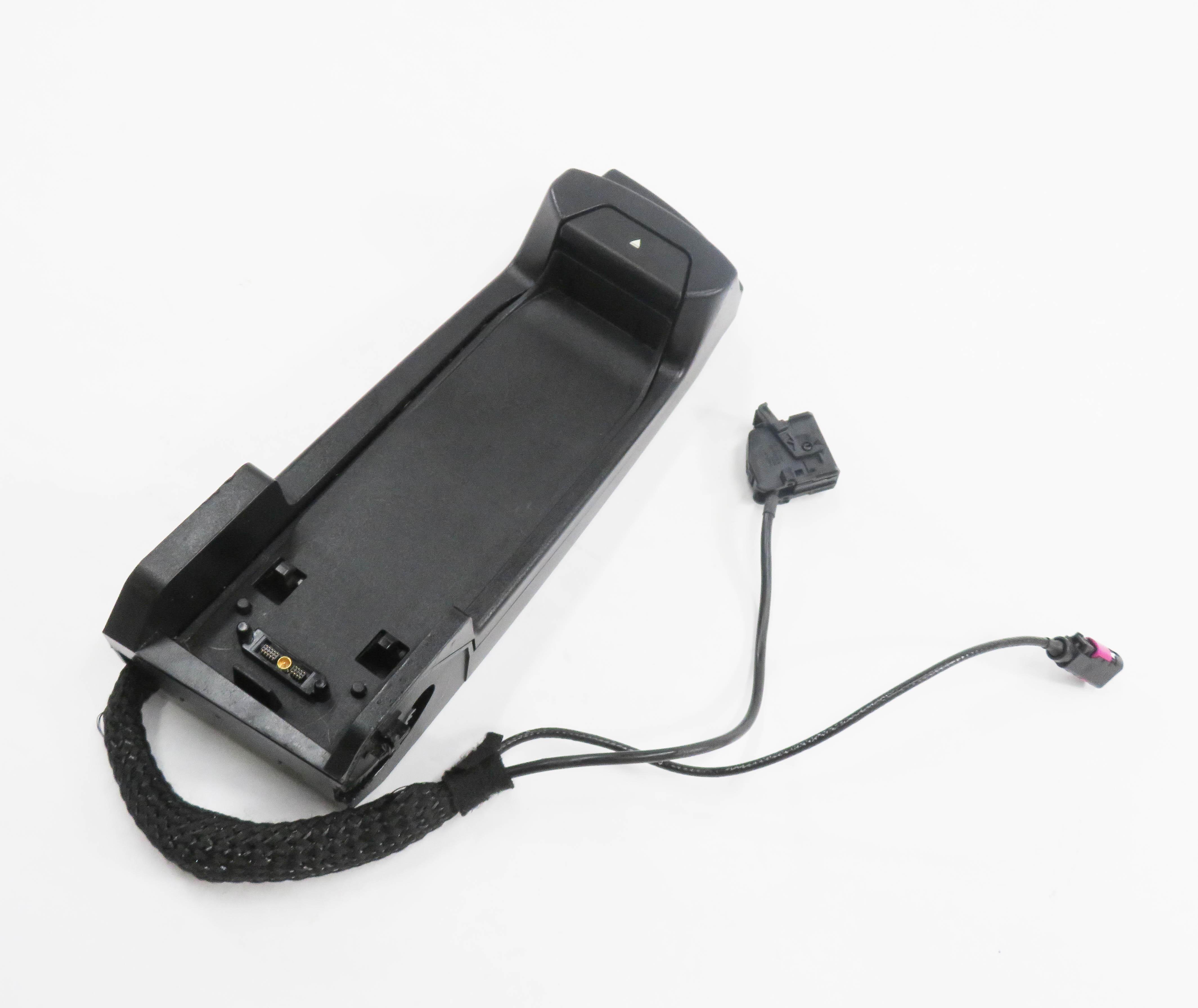 2009 BMW 750i (F01) FRONT CENTER CONSOLE CELL PHONE SNAP IN CRADLE HOLDER — exact item pictured