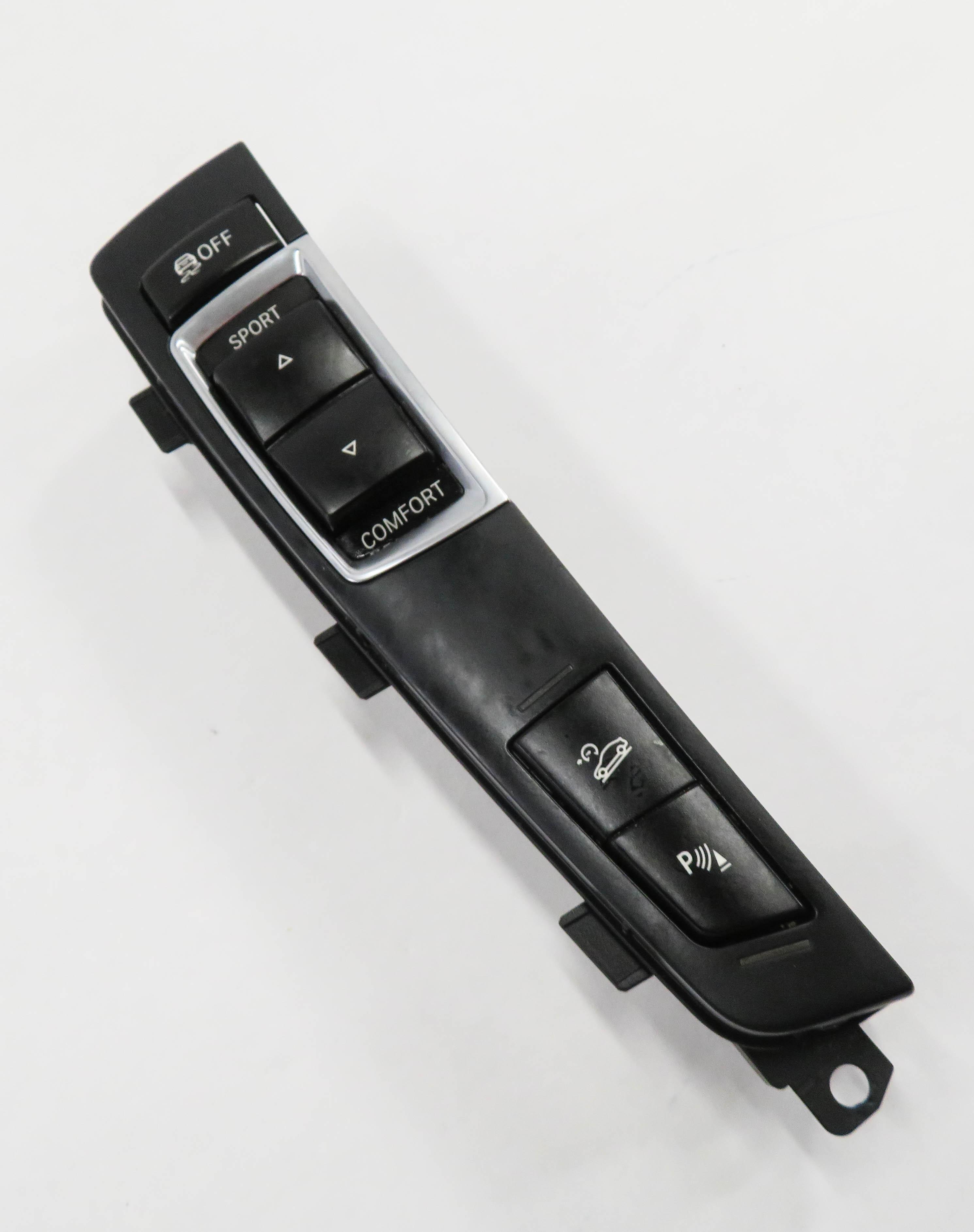 2014 BMW 535D (F10) TRACTION CONTROL SPORT COMFORT HILL DESCENT PDC SWITCH PANEL — exact item pictured