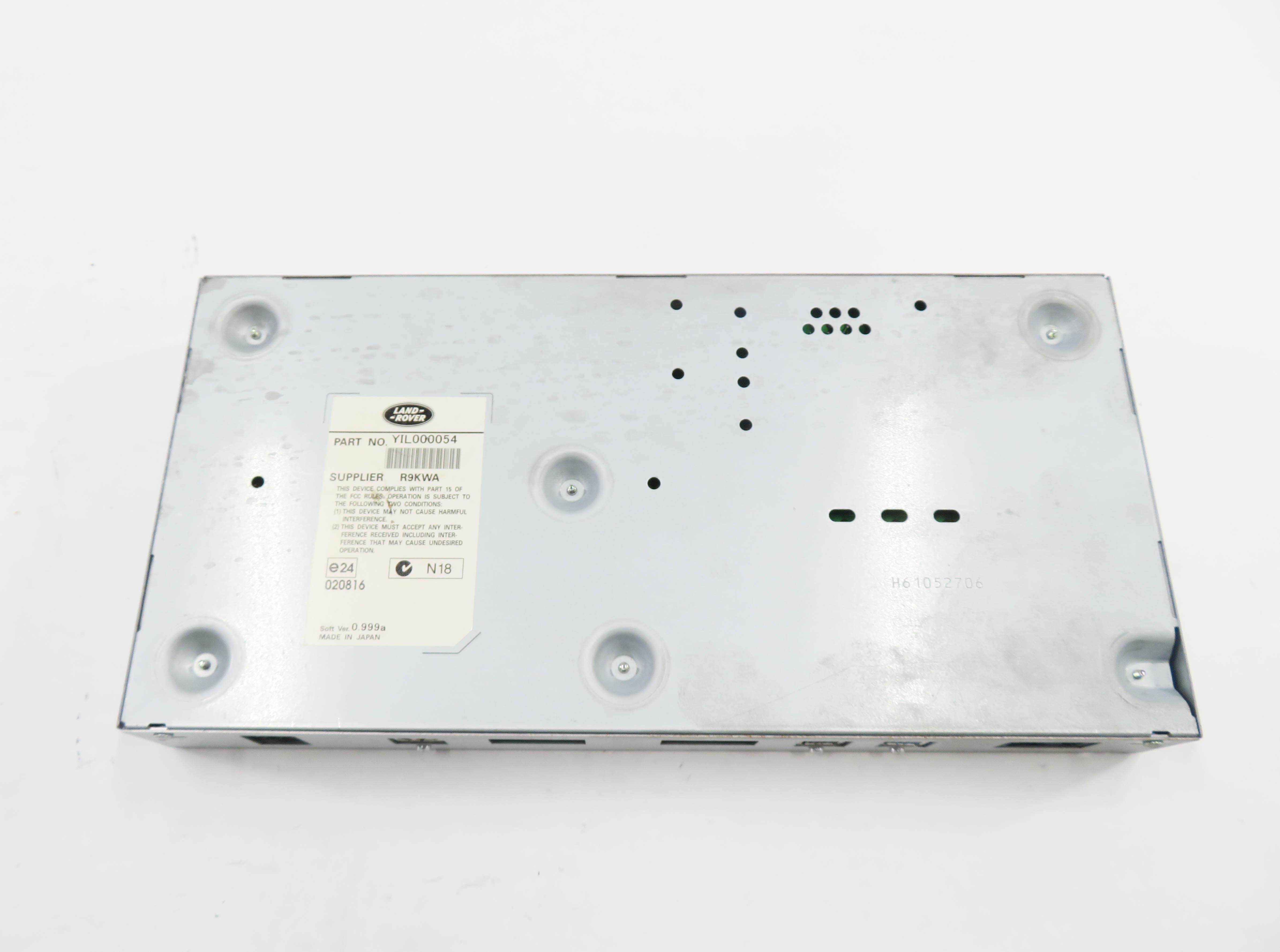 2007 RANGE ROVER (L322) REAR ENTERTAINMENT VIDEO CONTROL MODULE — exact item pictured