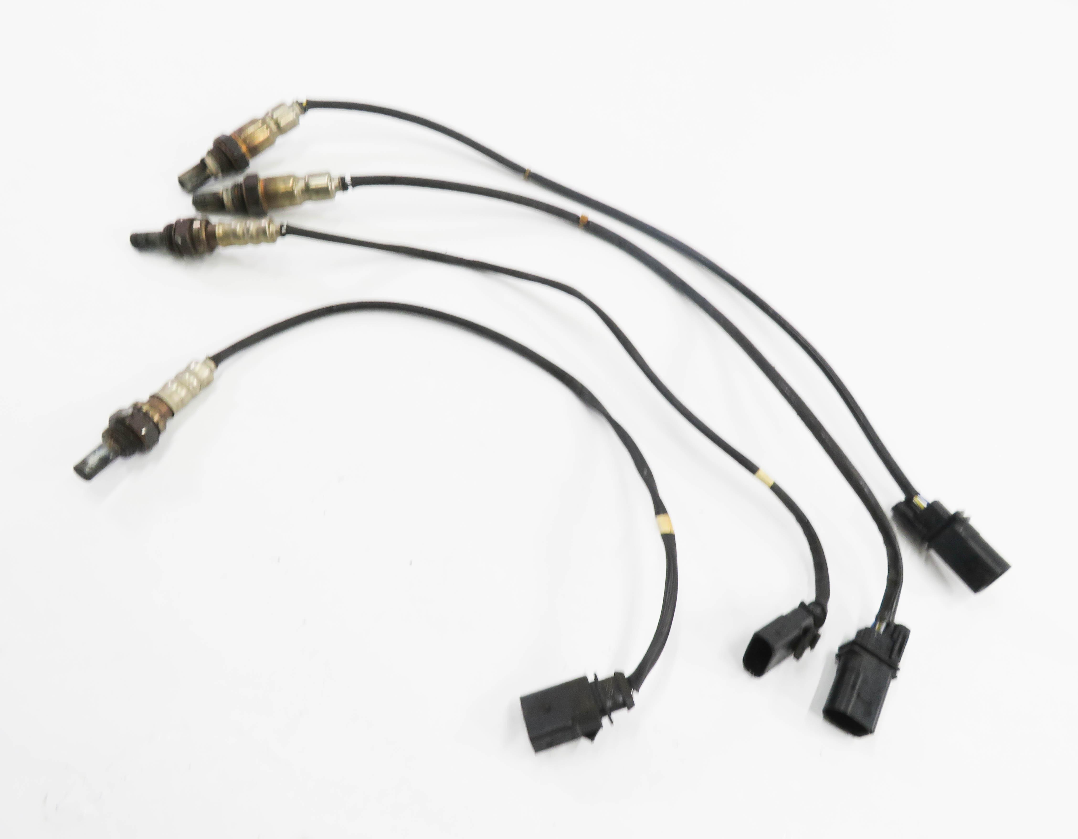 2012 AUDI A6 (C7) 3.0L CGXB SUPERCHARGED ENGINE - PRE / POST OXYGEN SENSOR SET-4 — exact item pictured