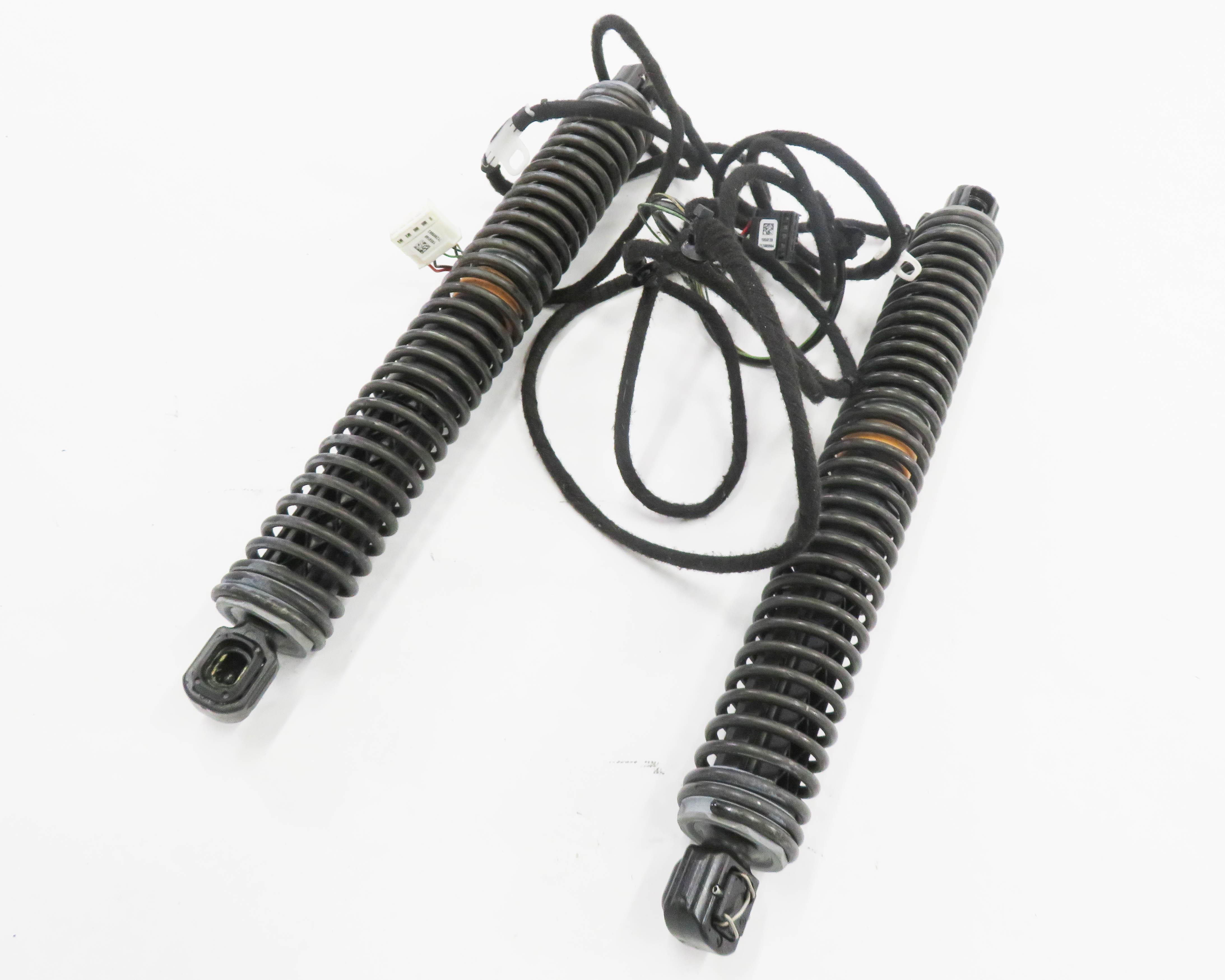 2012 BMW 750i (F01) LEFT & RIGHT REAR ELECTRIC TRUNK SHOCK STRUT SET-2 — exact item pictured
