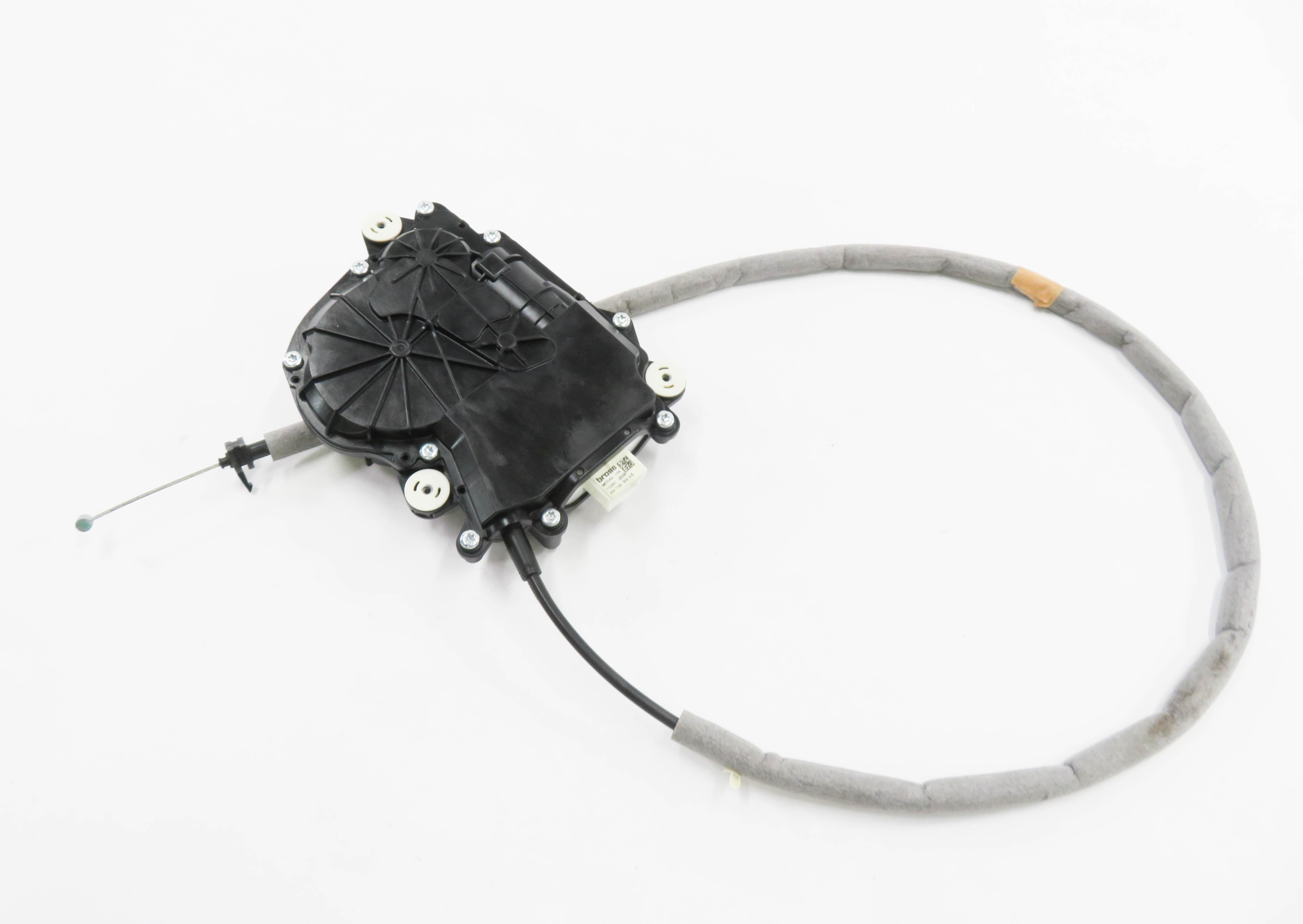 2012 BMW 750i (F01) REAR TRUNK SOFT CLOSE ACTUATOR MOTOR — exact item pictured