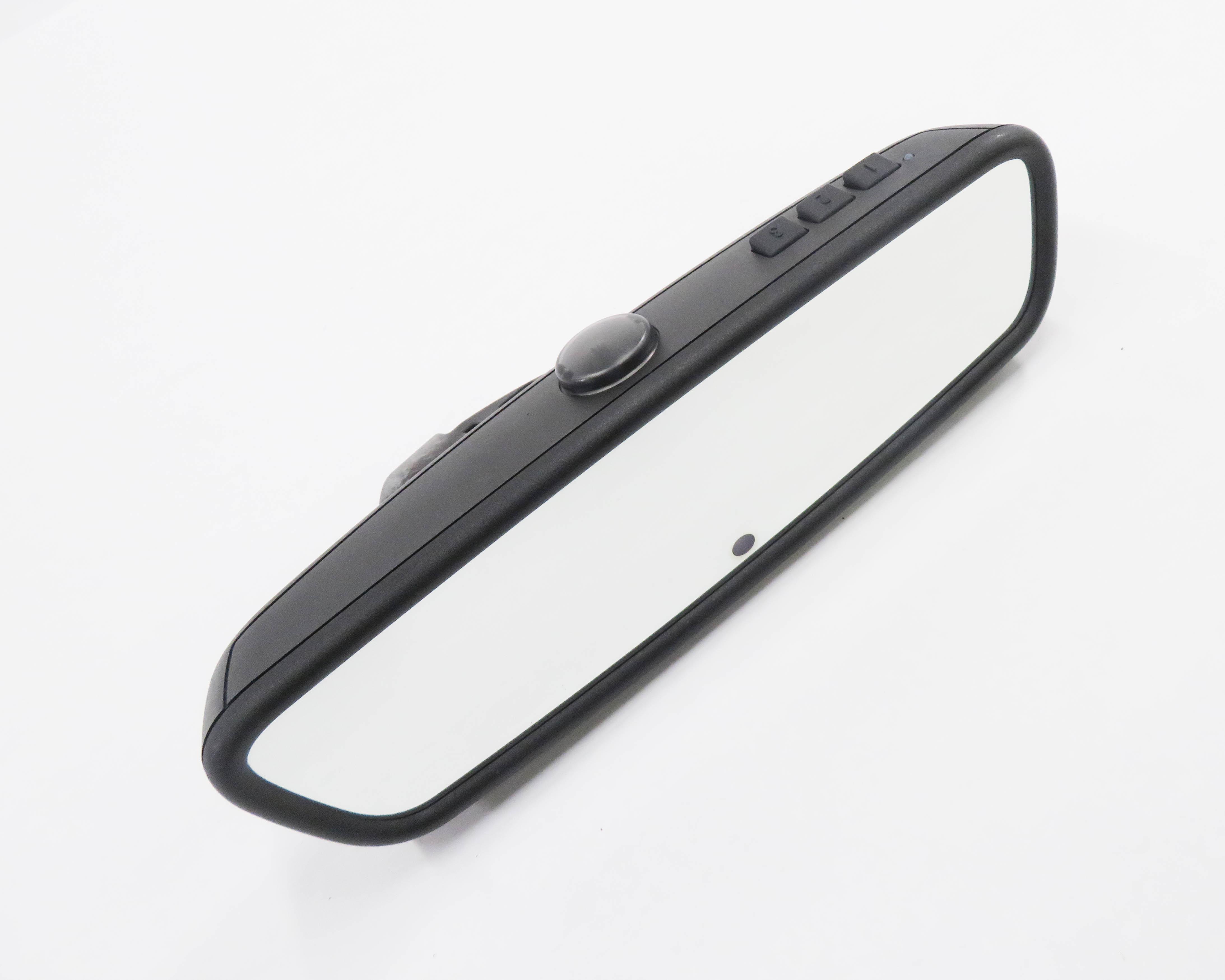 10-12 BMW 640i 650i 740i 760i M5 M6 X3 - AUTODIM REAR VIEW MIRROR w/ HOMELINK — exact item pictured