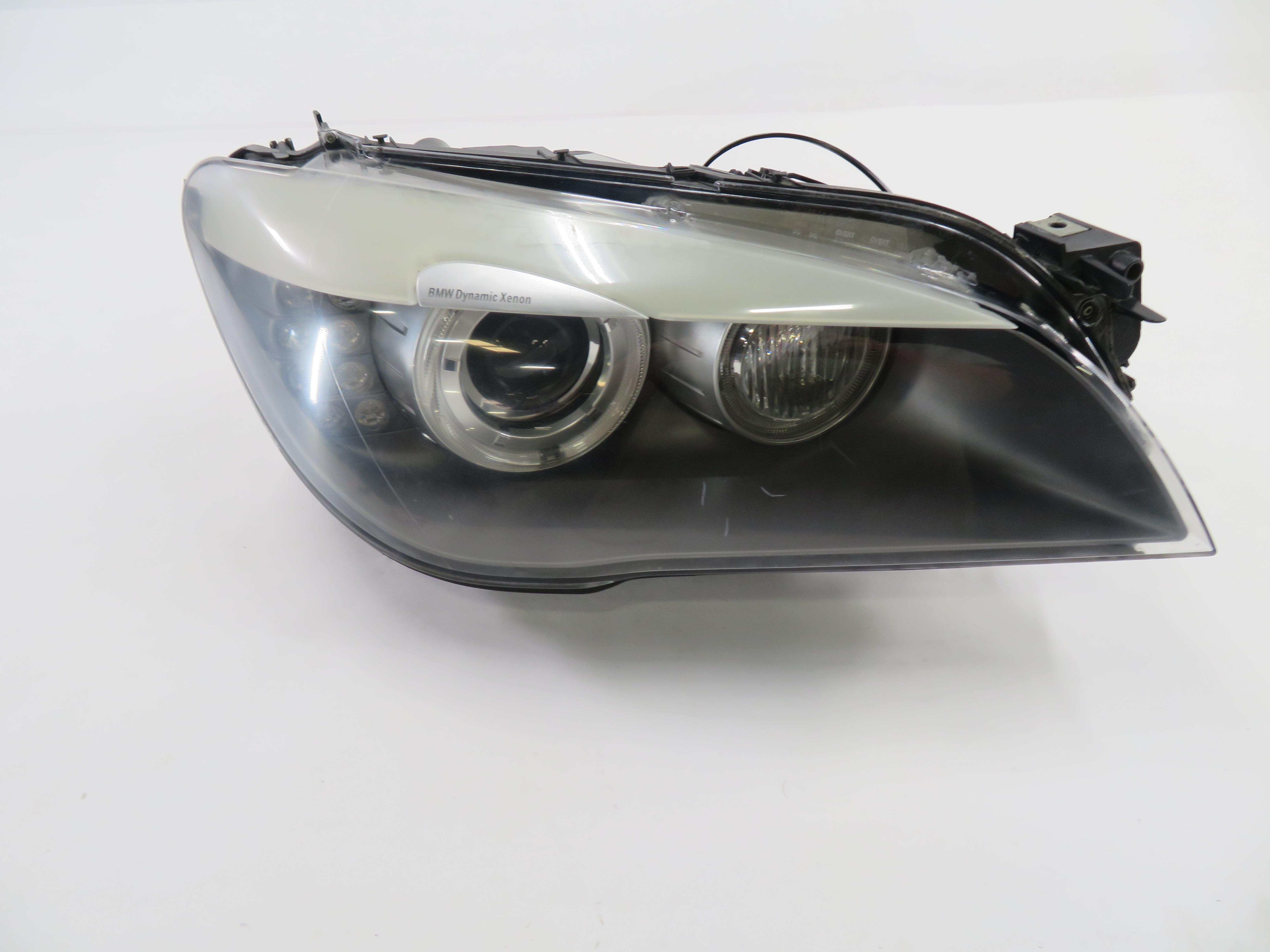 09-12 BMW 740i 750i 760i B7 (F01) RIGHT PASSENGER ADAPTIVE XENON HEADLIGHT LAMP — exact item pictured