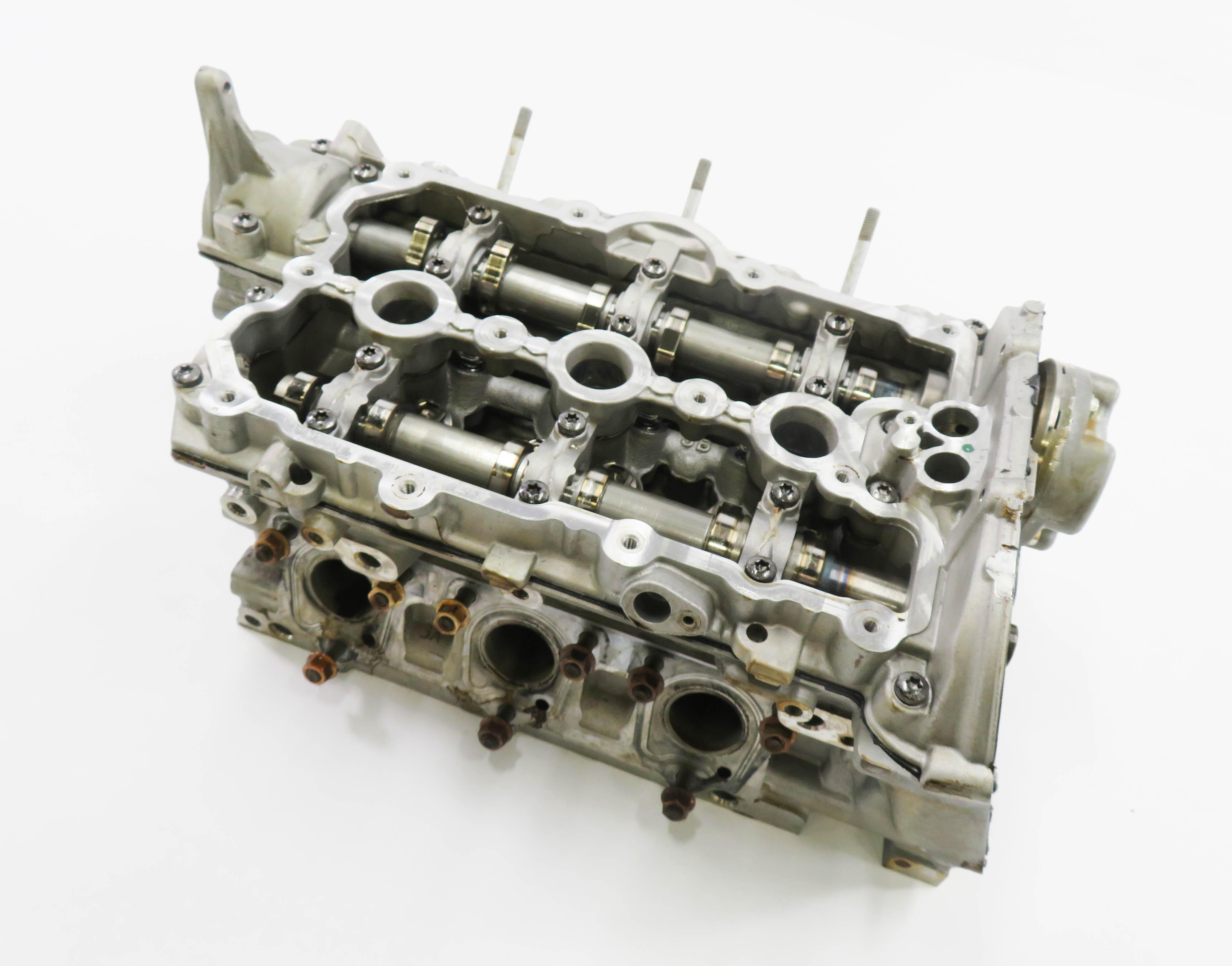 11-18 PORSCHE CAYENNE PANAMERA (958 970) 3.0L HYBRID ENGINE - LEFT CYLINDER HEAD — exact item pictured