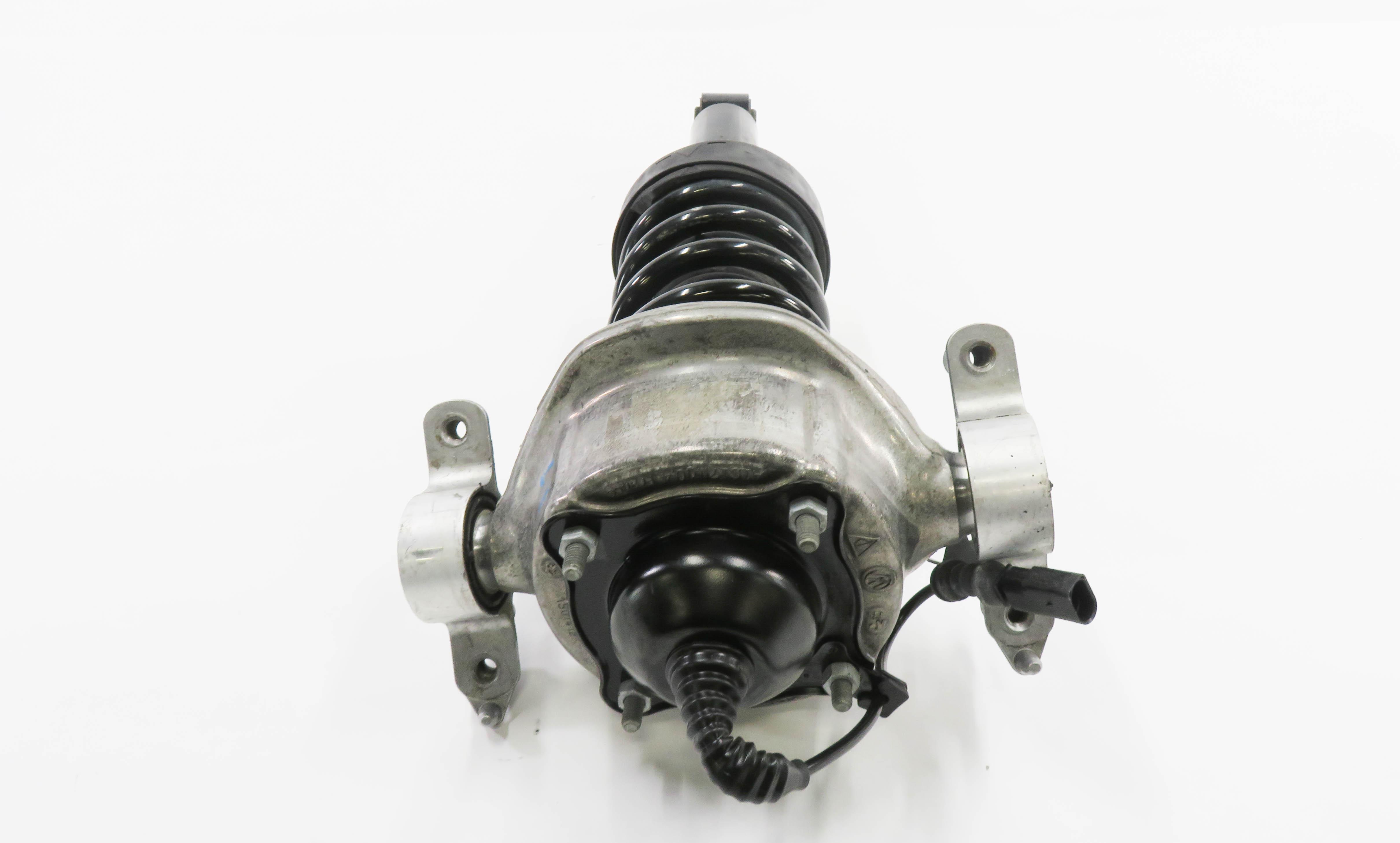2016 PORSCHE CAYENNE E-HYBRID (958) LEFT REAR VDC SUSPENSION SHOCK STRUT — exact item pictured