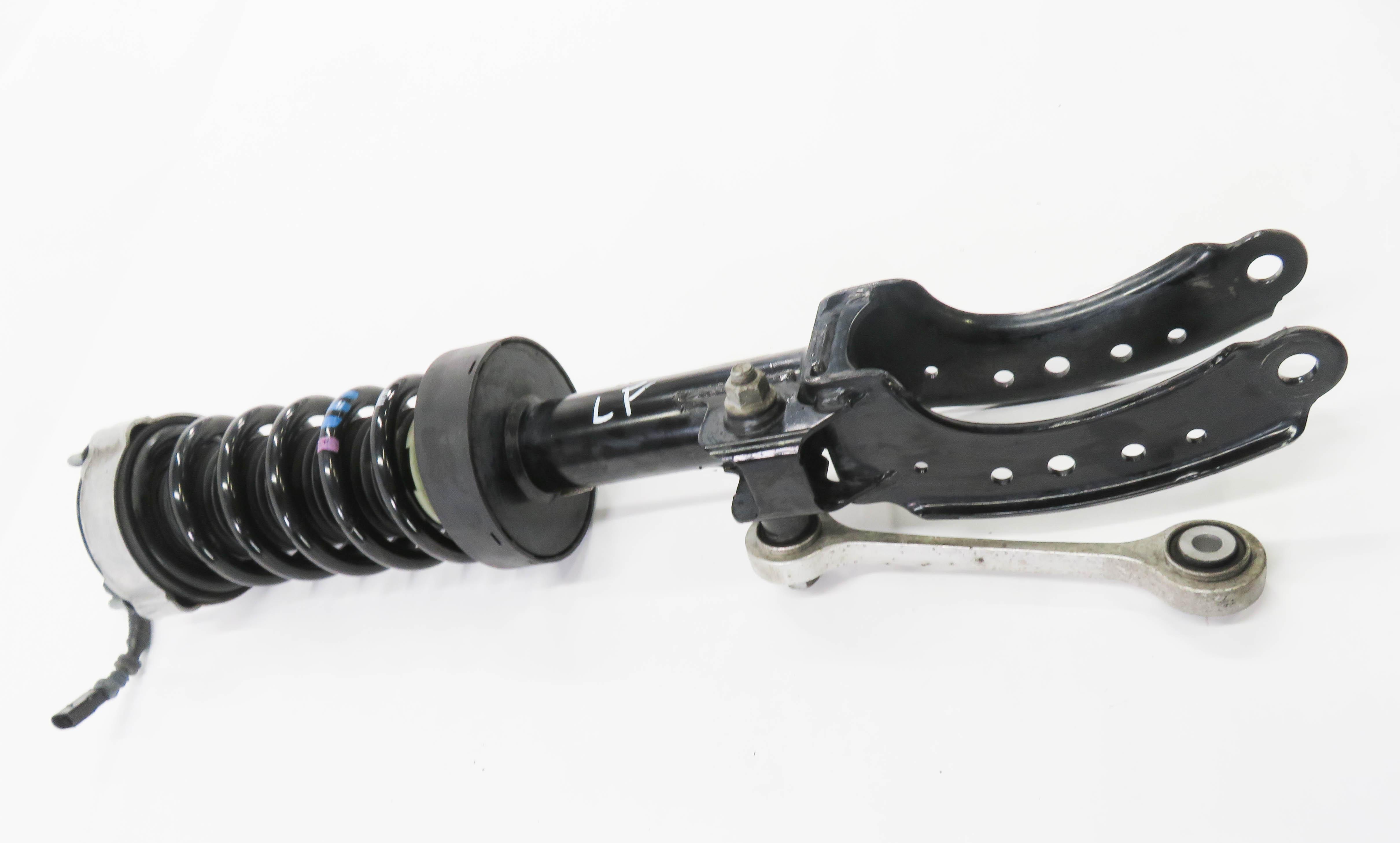 2016 PORSCHE CAYENNE E-HYBRID (958) LEFT FRONT DRIVER VDC SUSPENSION SHOCK STRUT — exact item pictured