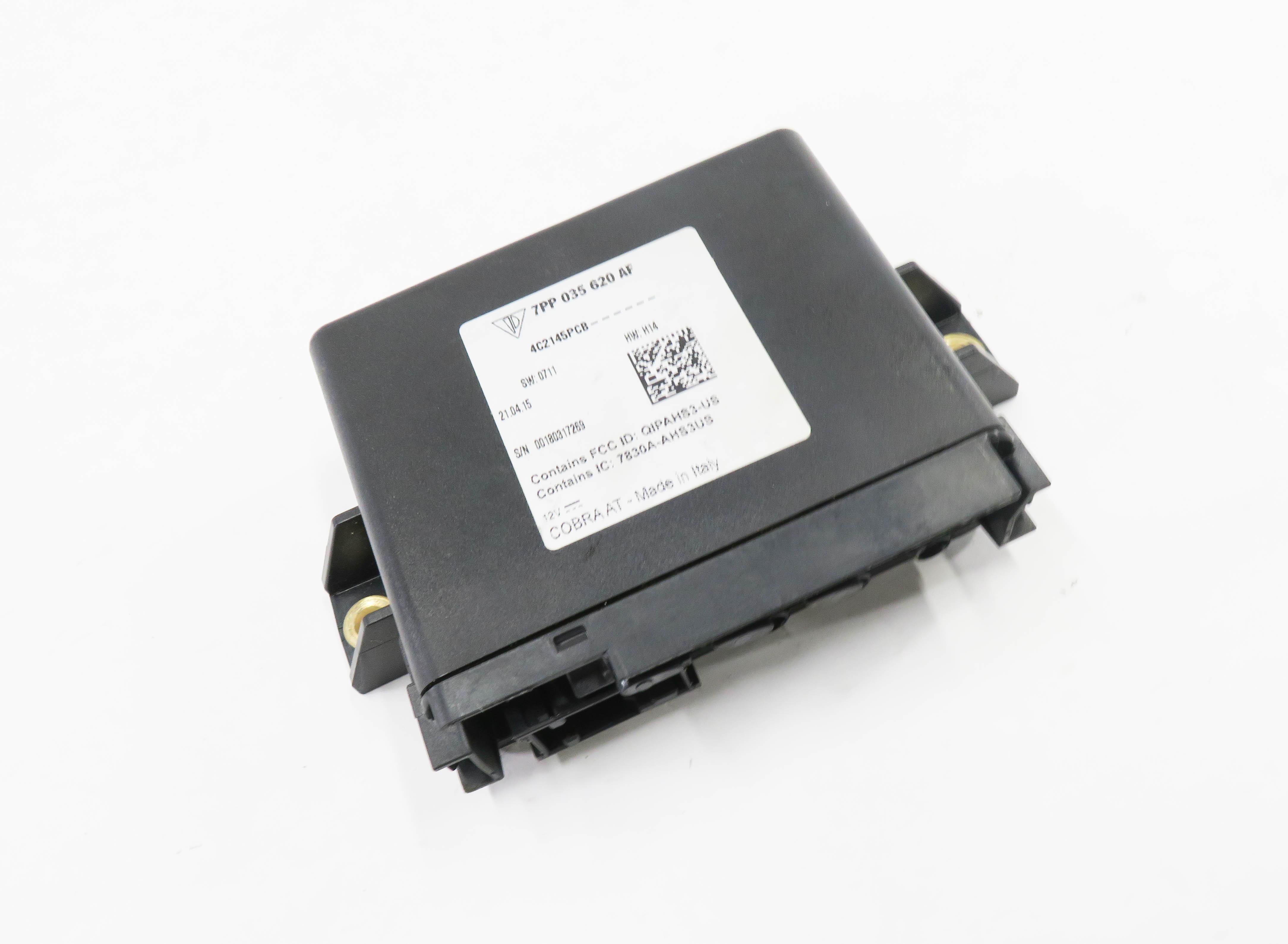 2016 PORSCHE CAYENNE (958) GPS NAVIGATION CONTROL MODULE — exact item pictured