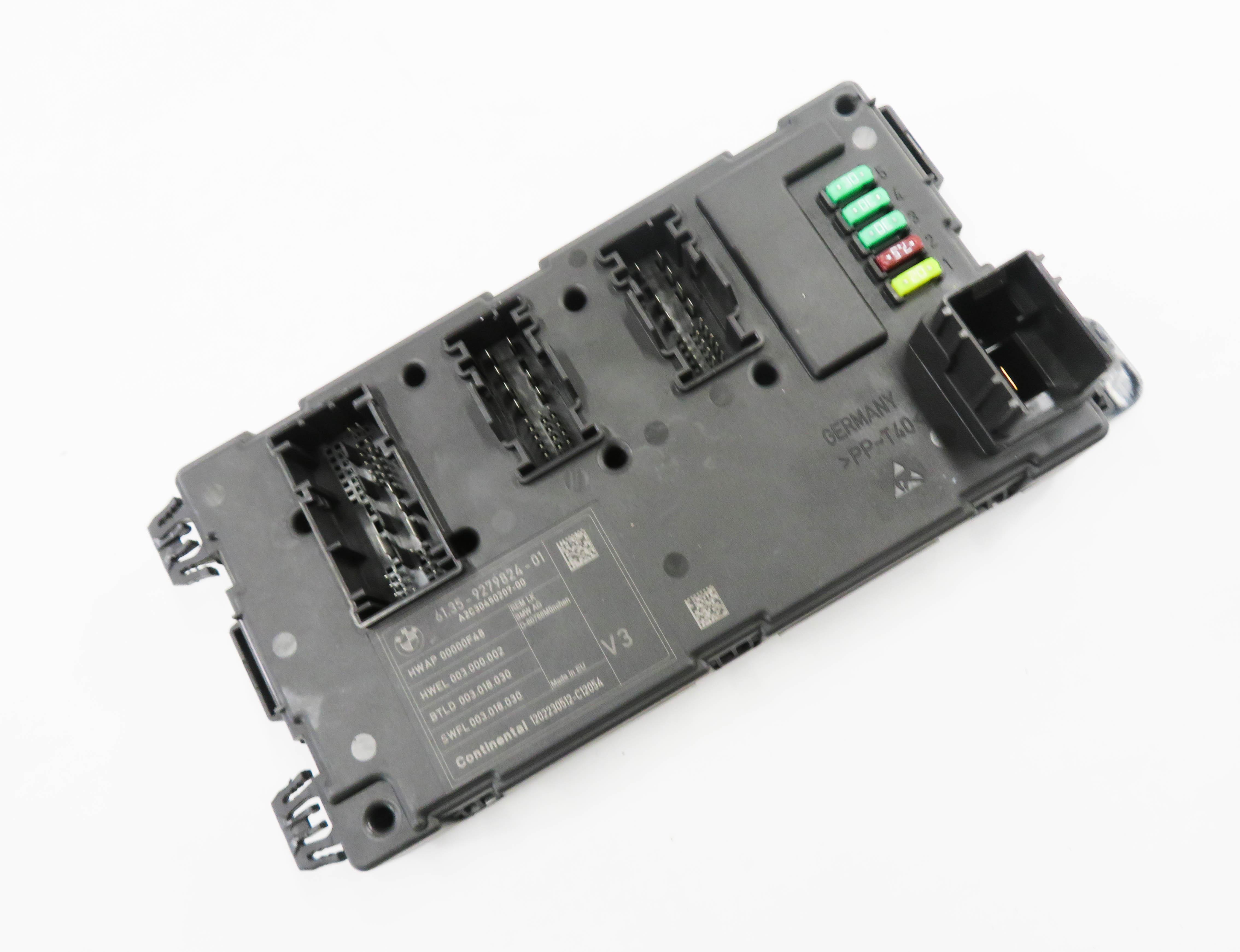 2012 BMW 328i (F30) REAR BODY CONTROL MODULE — exact item pictured