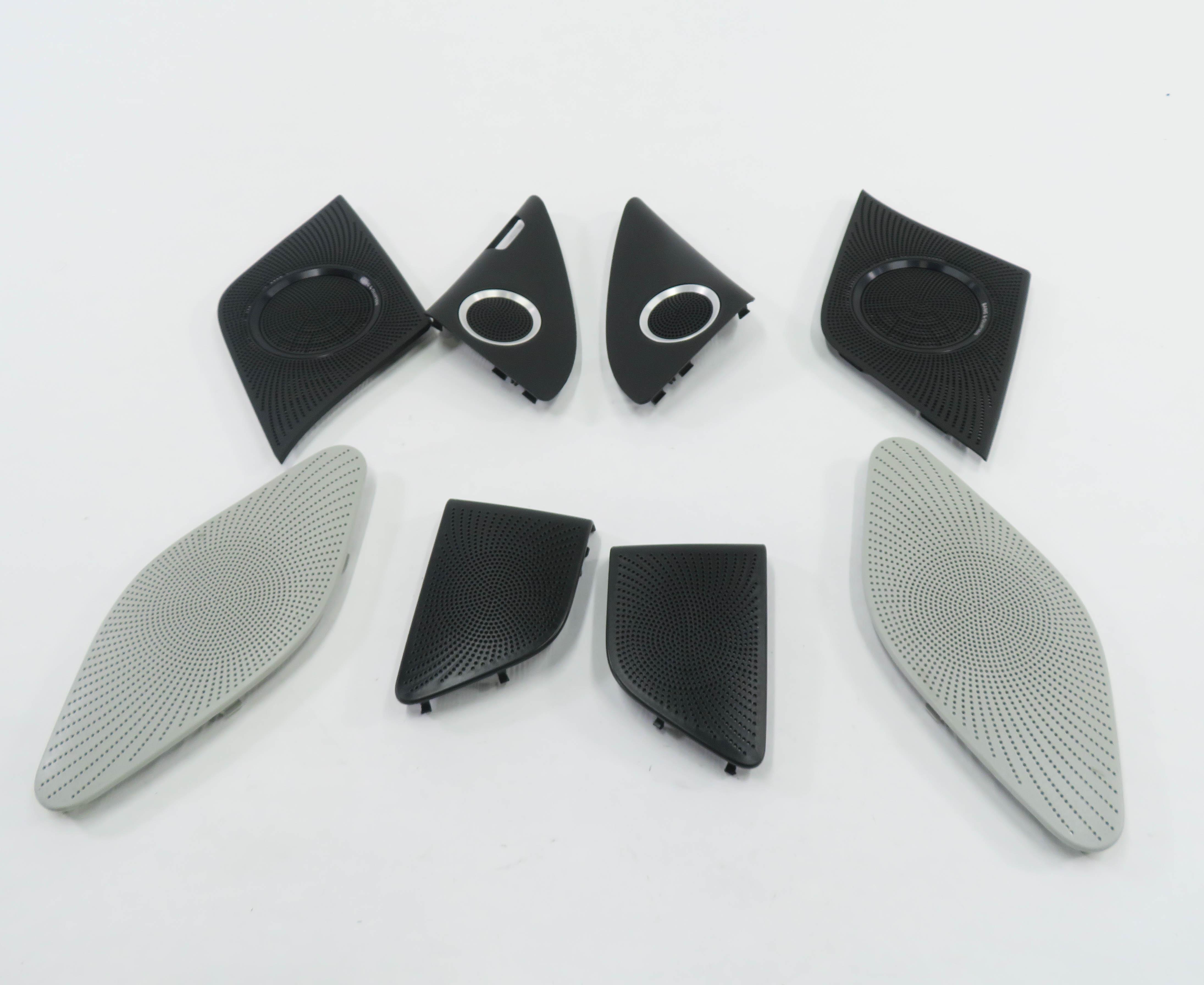 2016 AUDI Q5 (B8 8R) BANG & OLUFSEN SPEAKER GRILLE COVER TRIM SET-8 — exact item pictured