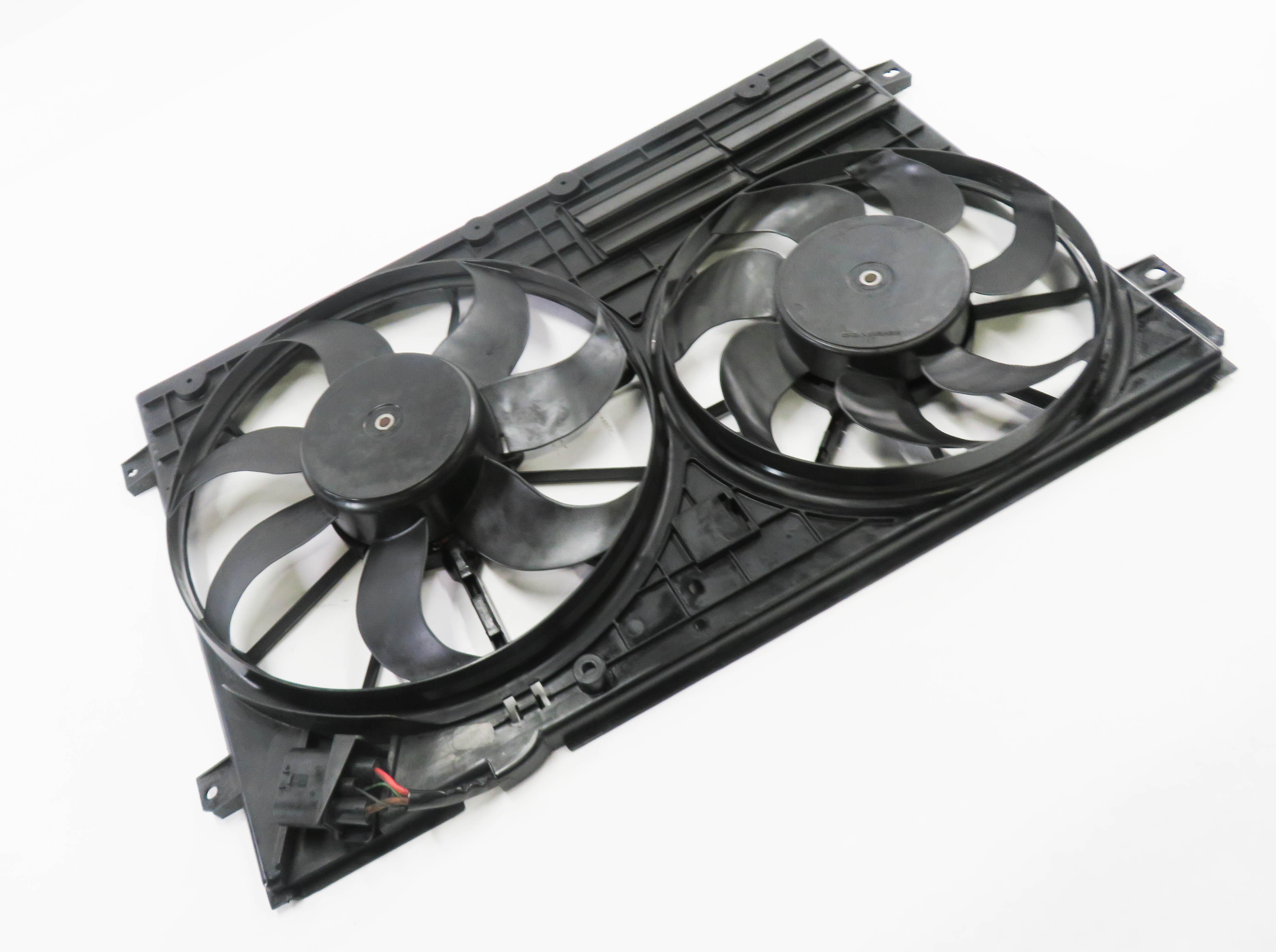 2016-2018 AUDI A6 Q3 (C7 8U) 2.0L TURBO ENGINE - RADIATOR COOLING FAN ASSEMBLY — exact item pictured