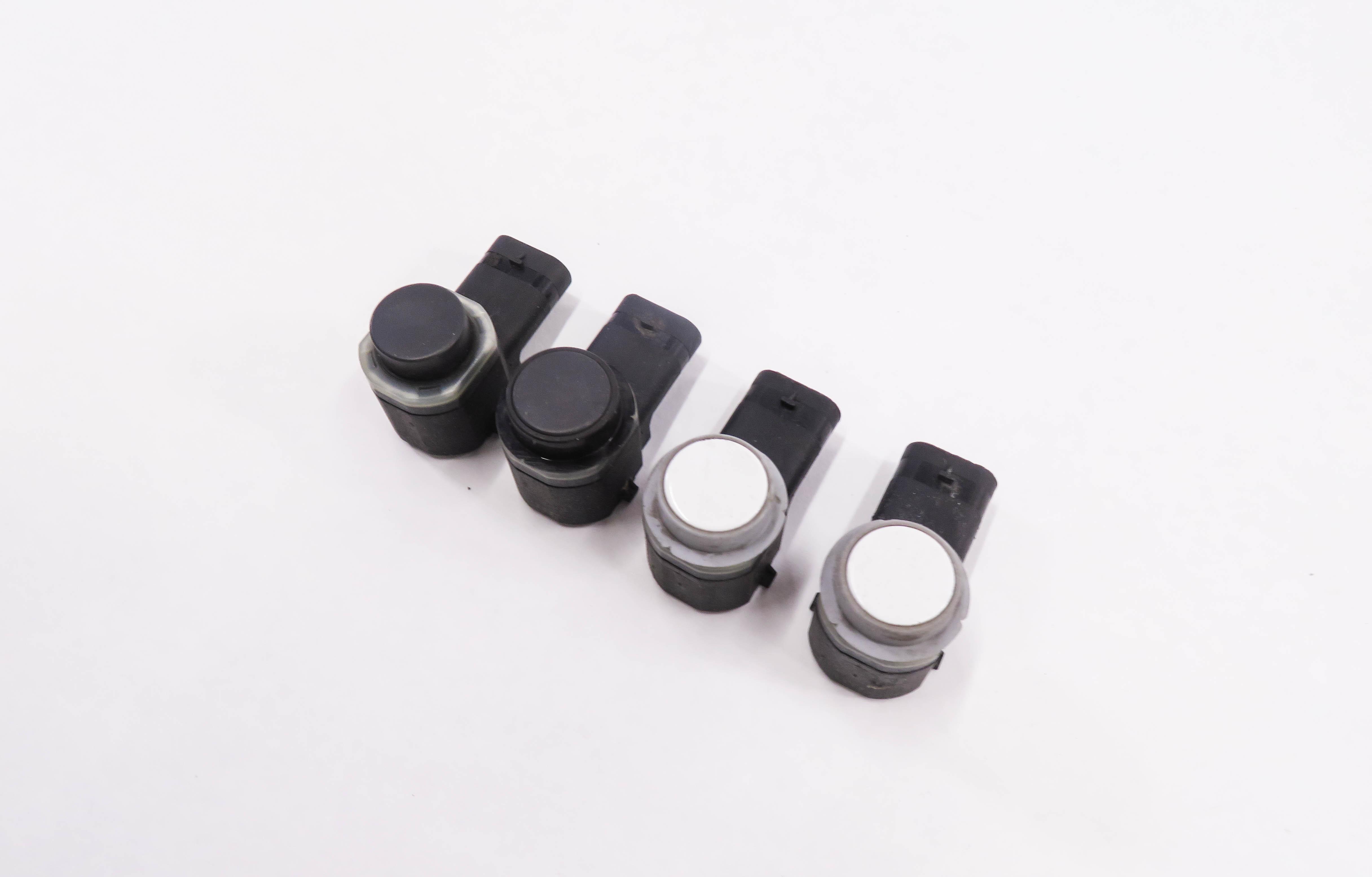 2010 AUDI Q7 (4L) REAR PDC PARK DISTANCE SENSOR SET-4 (IBIS WHITE T9) — exact item pictured