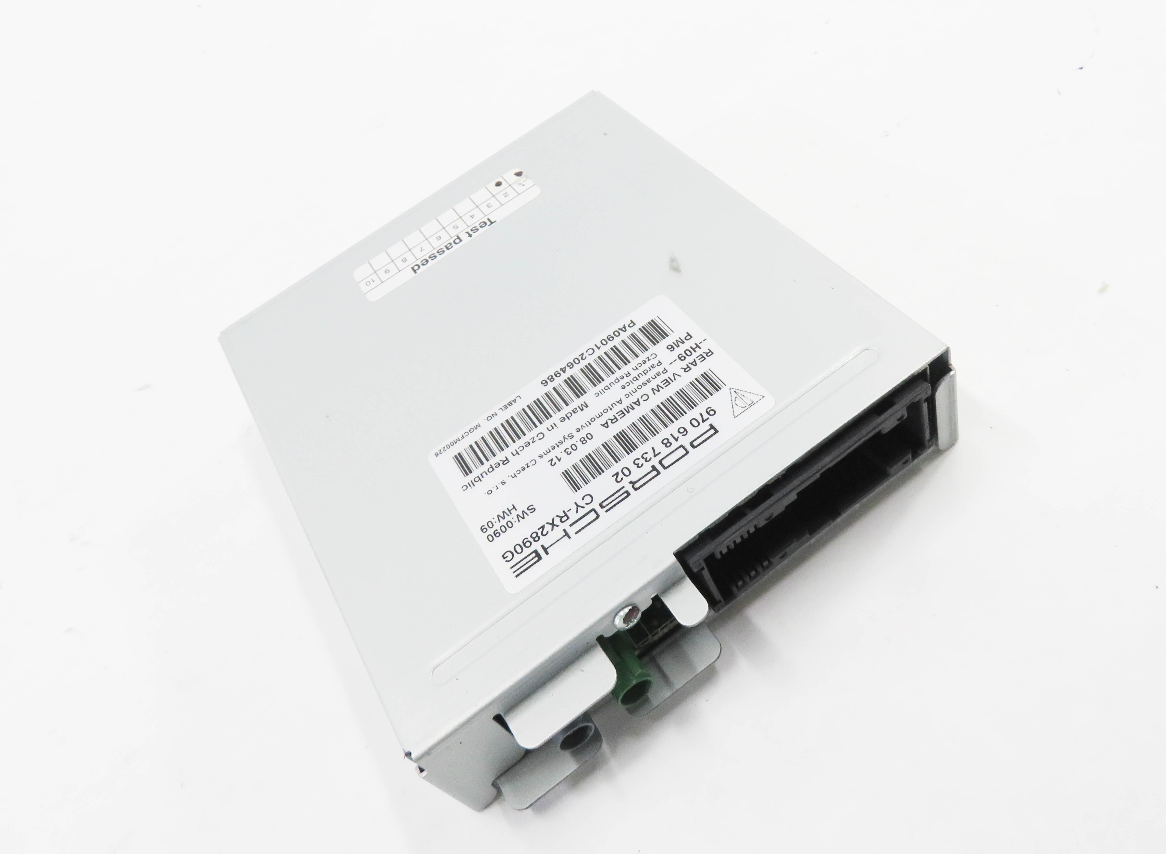 2012 PORSCHE PANAMERA (970 G1) REARVIEW BACKUP REVERSE CAMERA CONTROL MODULE — exact item pictured