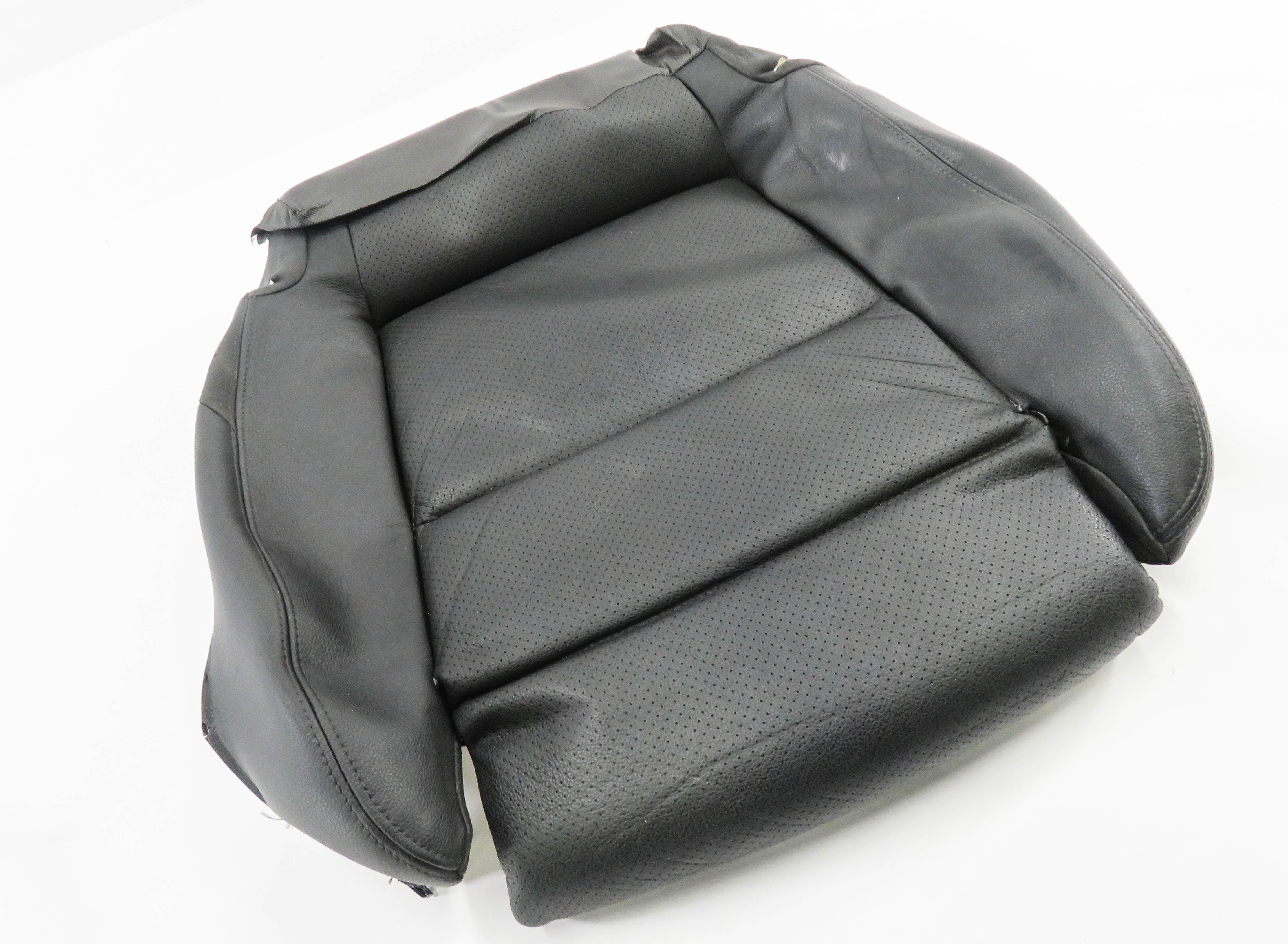 2012 PORSCHE PANAMERA (970) DRIVER - LOWER BOTTOM HEATED SEAT CUSHION (BLACK) — exact item pictured