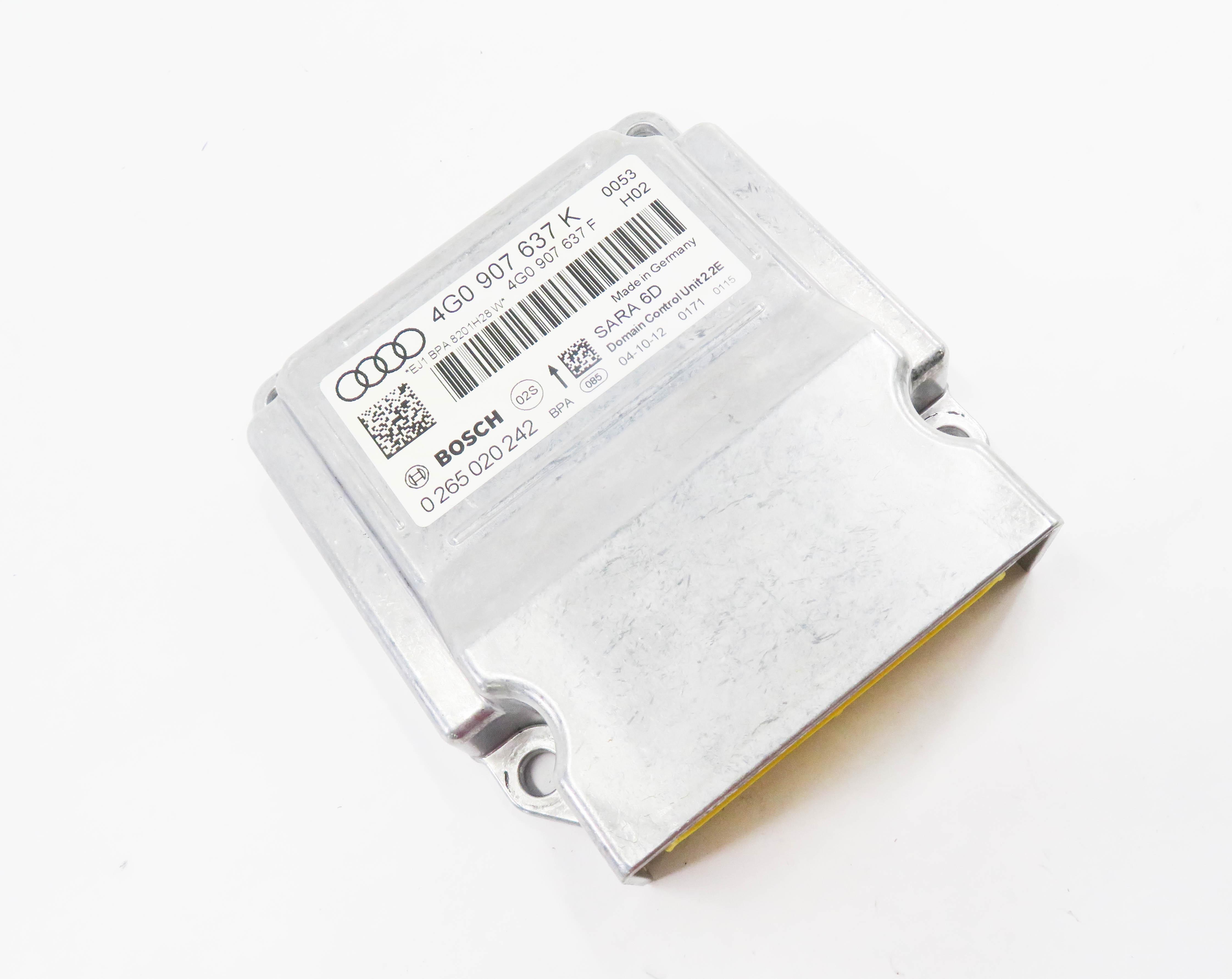 2013 AUDI A6 (C7) YAW SPEED ACCELERATION TURN RATE STABILITY SENSOR MODULE — exact item pictured