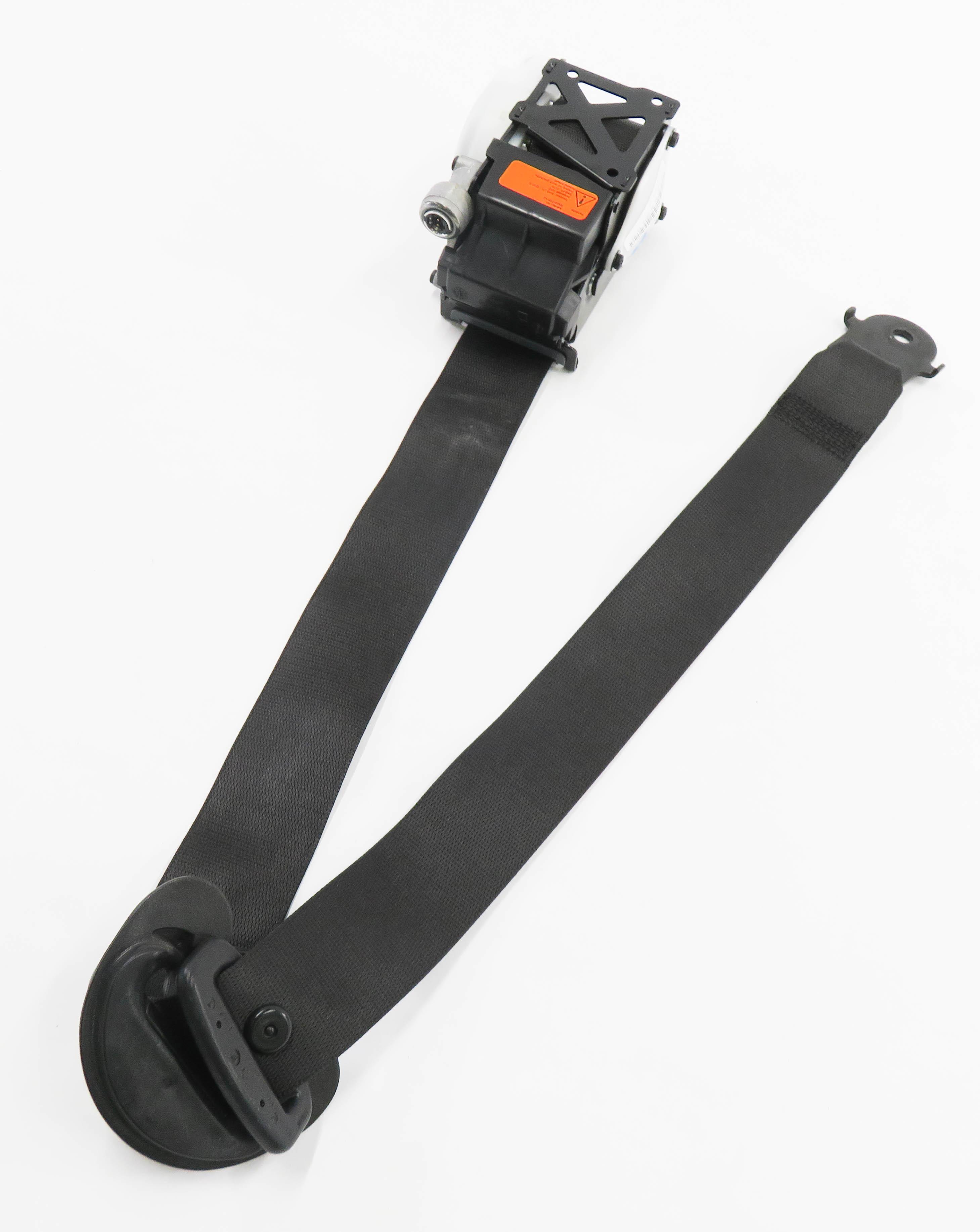 2007-2014 BMW X5 X6 X5M X6M (E70 E71) RIGHT FRONT SEATBELT RETRACTOR (BLACK) — exact item pictured