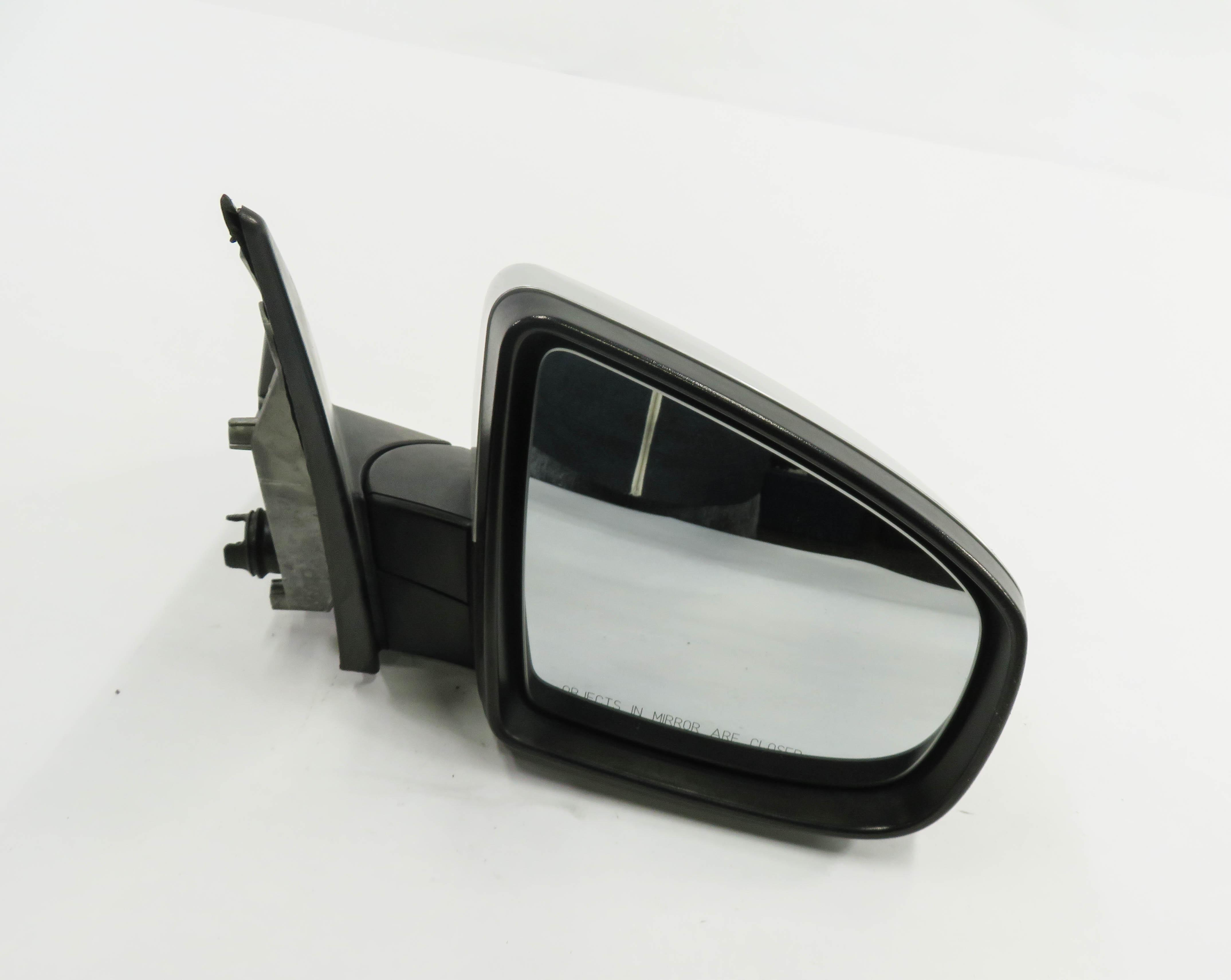 11-13 BMW X5 (E70) RIGHT PASSENGER HEATED MEMORY DOOR MIRROR (TITANIUM SILVER) — exact item pictured